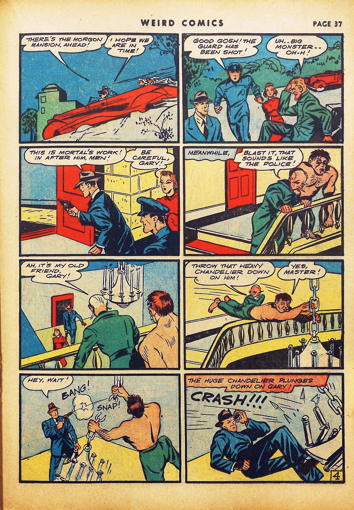 Read online Weird Comics comic -  Issue #12 - 38