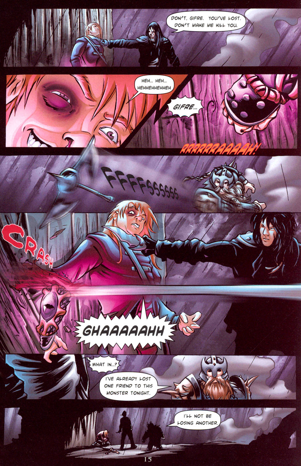 Read online Dungeons And Dragons: In The Shadow Of Dragons comic -  Issue #8 - 15
