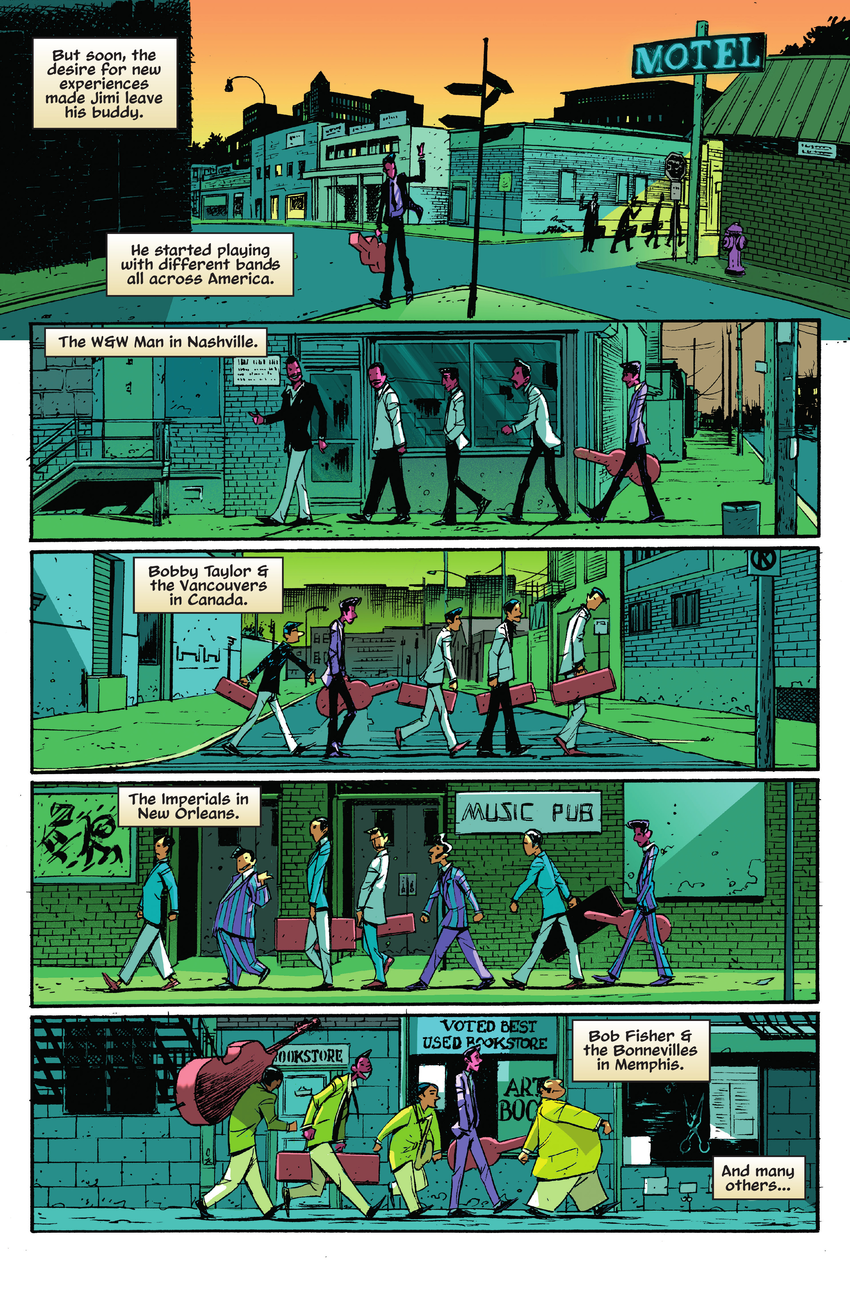 Read online Hendrix: Electric Requiem comic -  Issue # TPB - 40