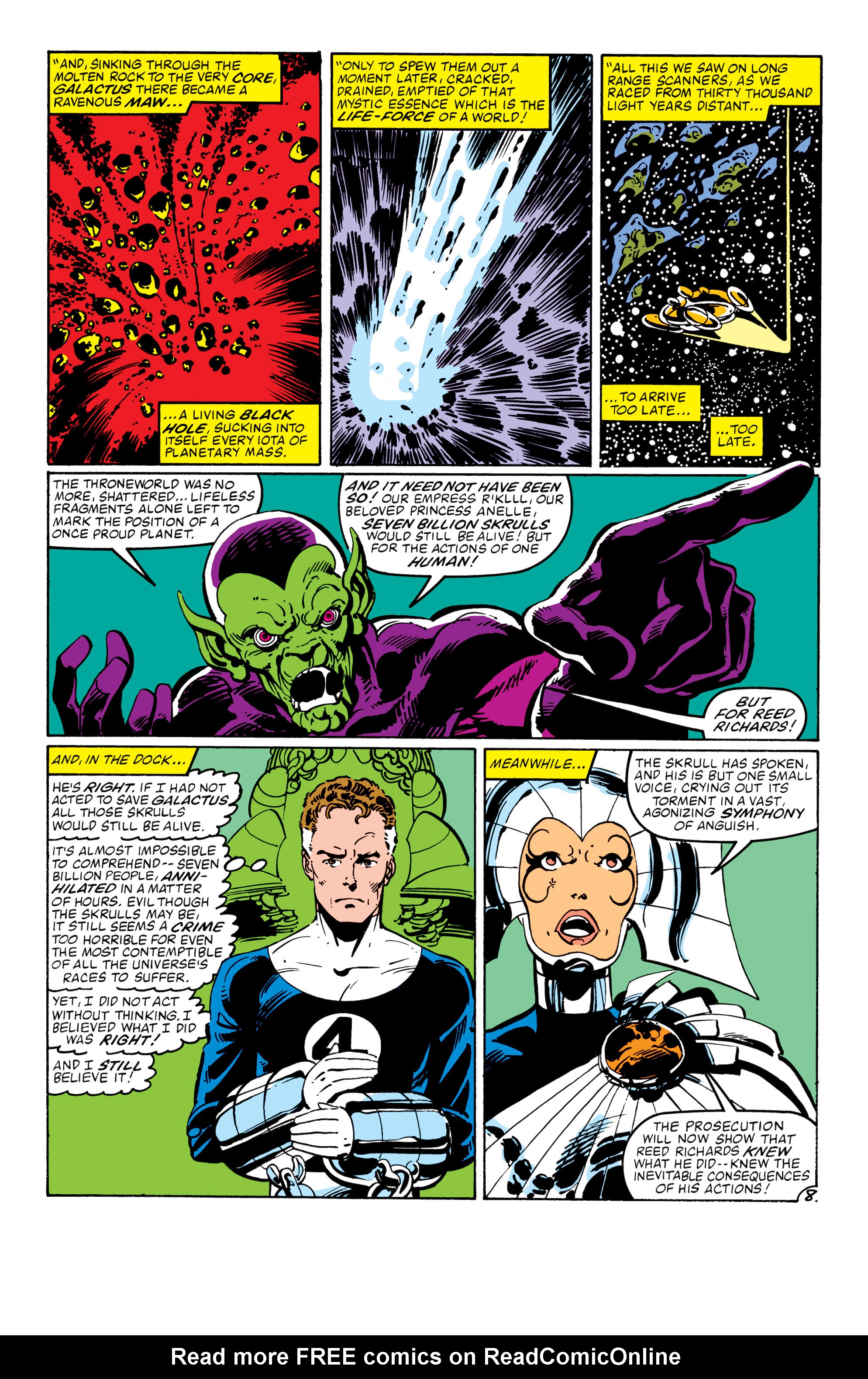 Read online Fantastic Four (1961) comic -  Issue #262 - 8