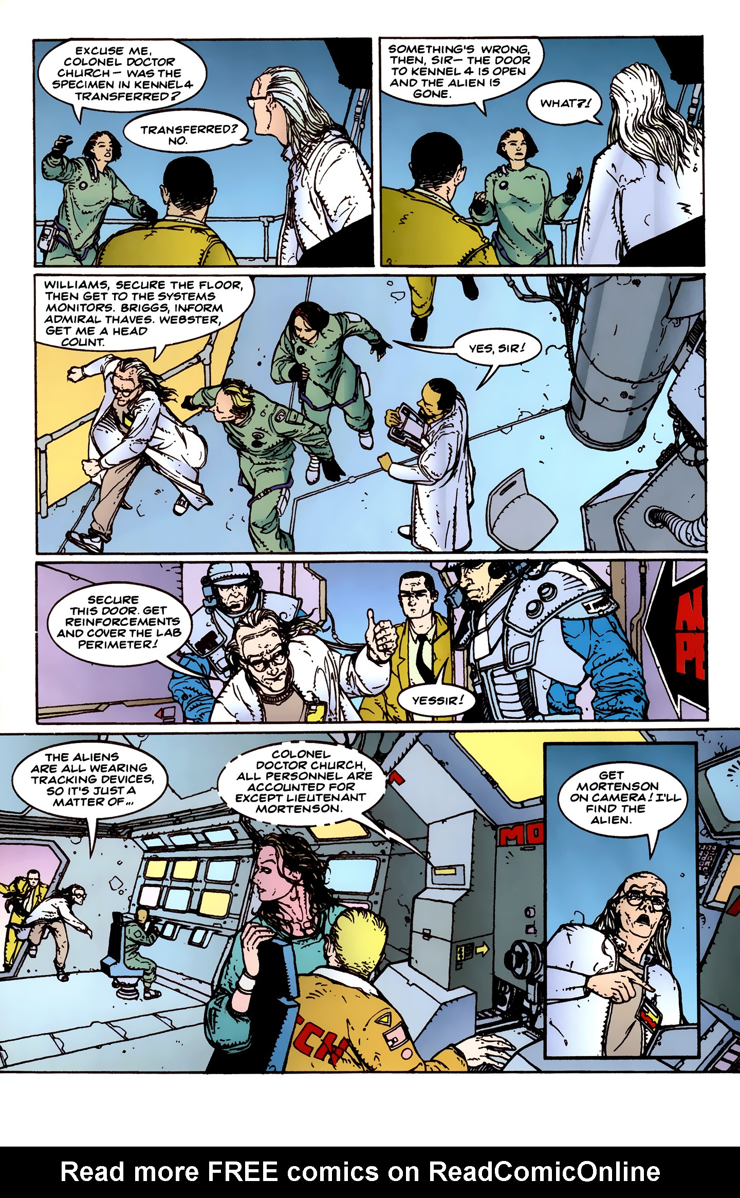 Read online Aliens: Labyrinth comic -  Issue #1 - 22
