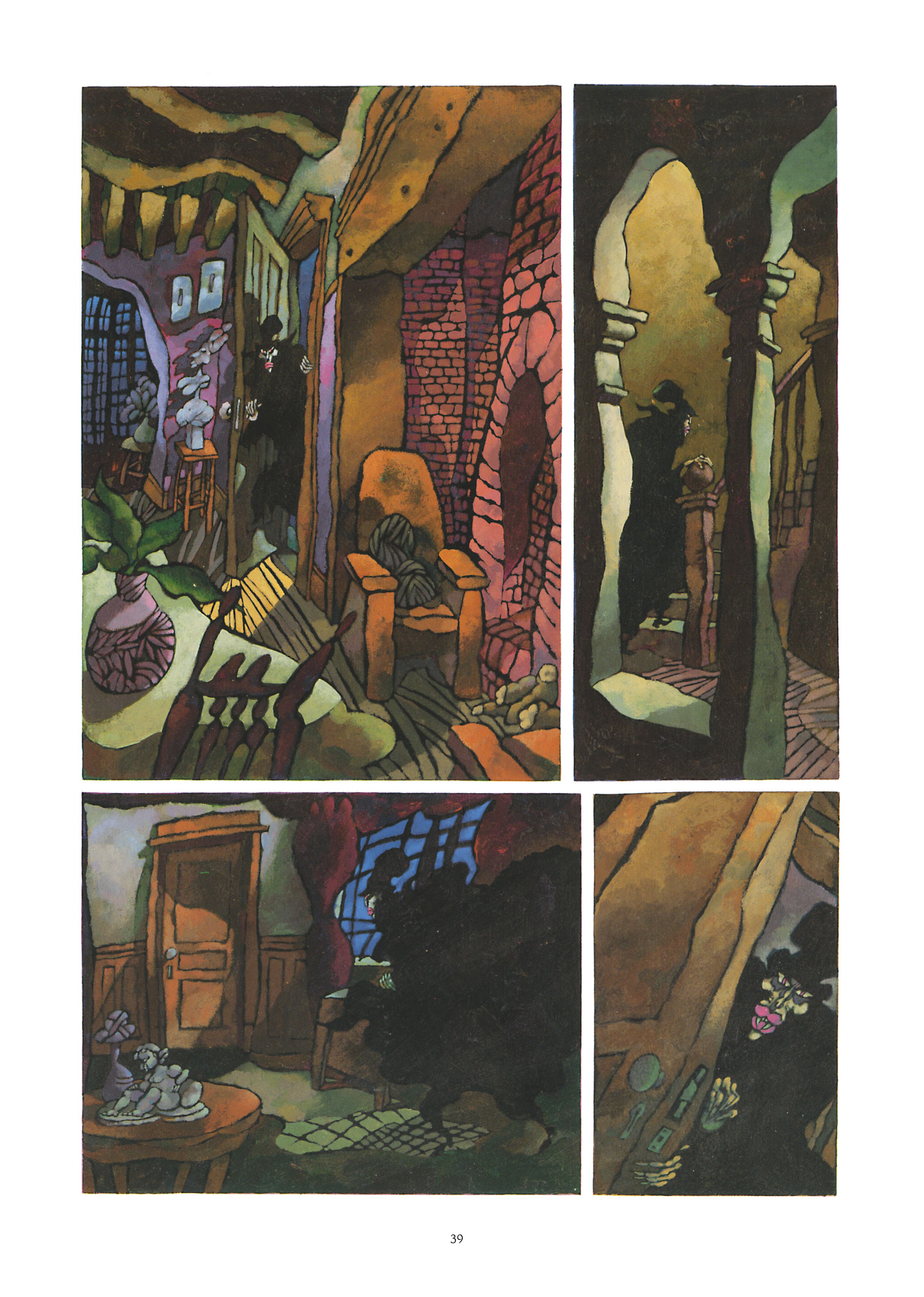 Read online Alberto Breccia's Dracula comic -  Issue # TPB - 35