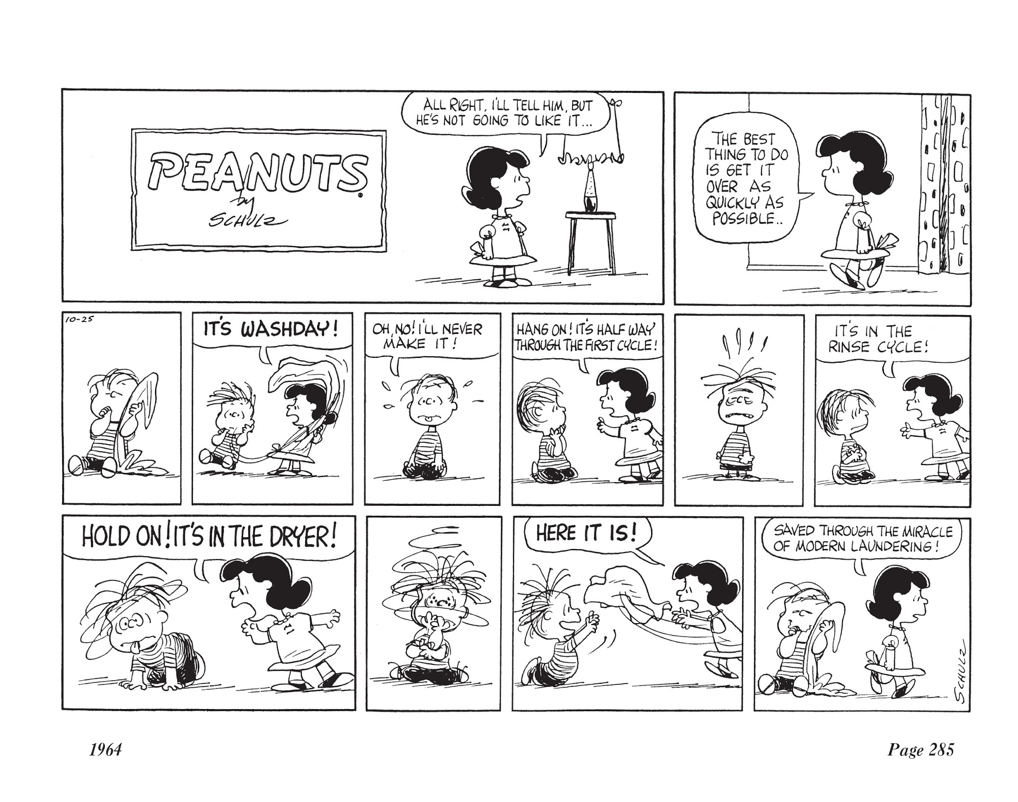 Read online The Complete Peanuts comic -  Issue # TPB 7 - 296