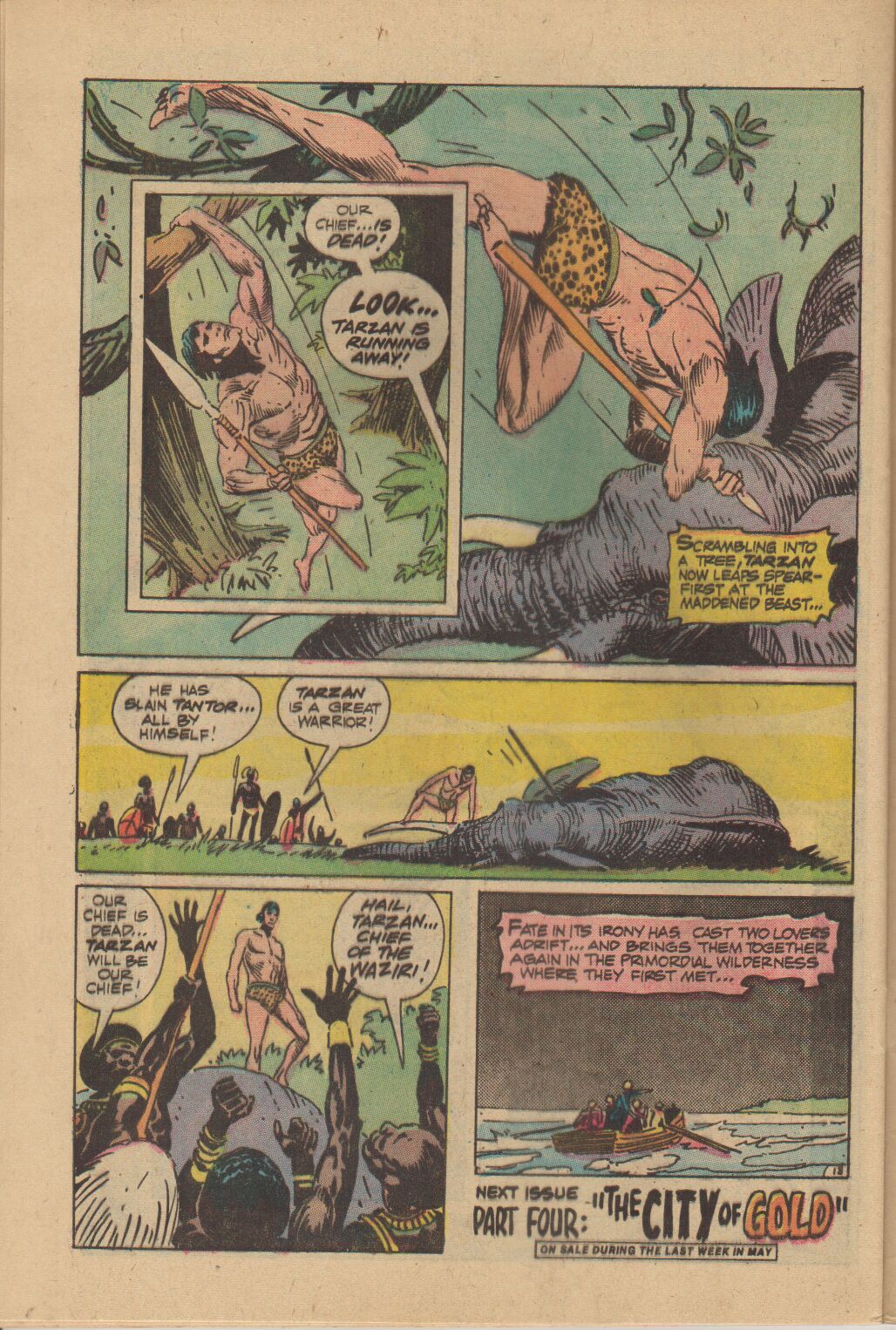 Read online Tarzan (1972) comic -  Issue #221 - 19
