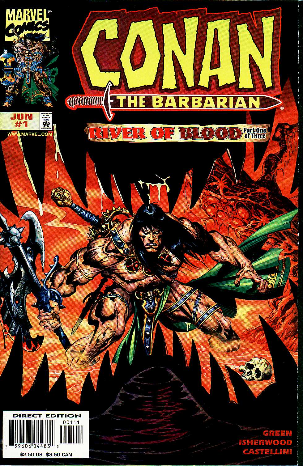 Read online Conan the Barbarian: River of Blood comic -  Issue #1 - 1