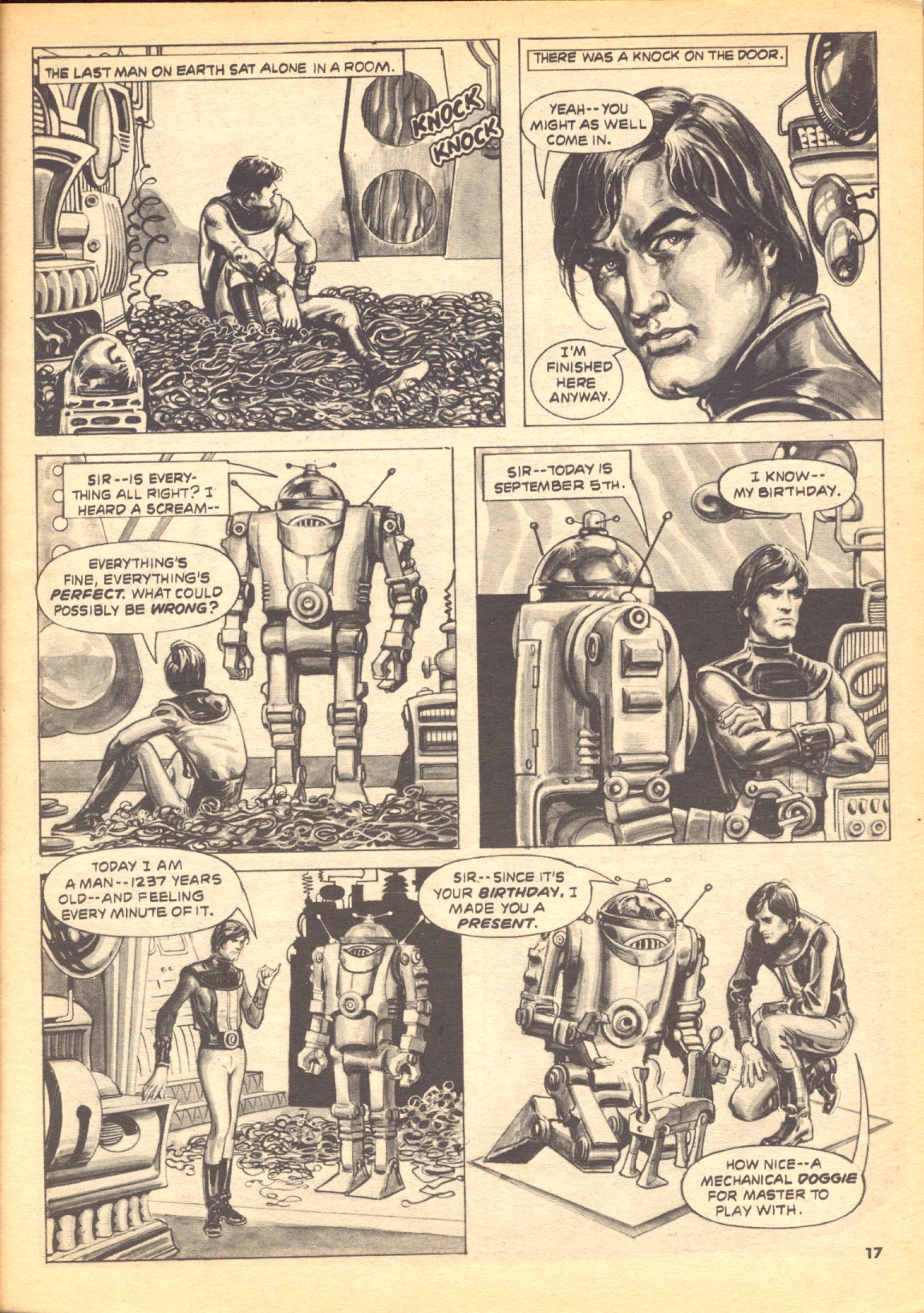 Read online Creepy (1964) comic -  Issue #104 - 17