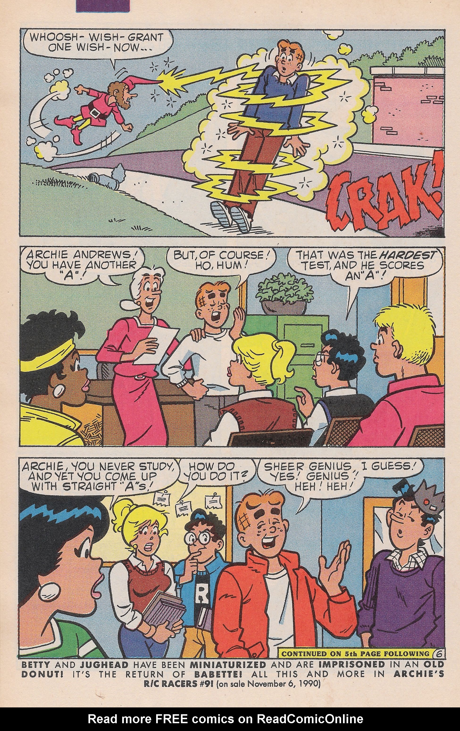 Read online Life With Archie (1958) comic -  Issue #282 - 8