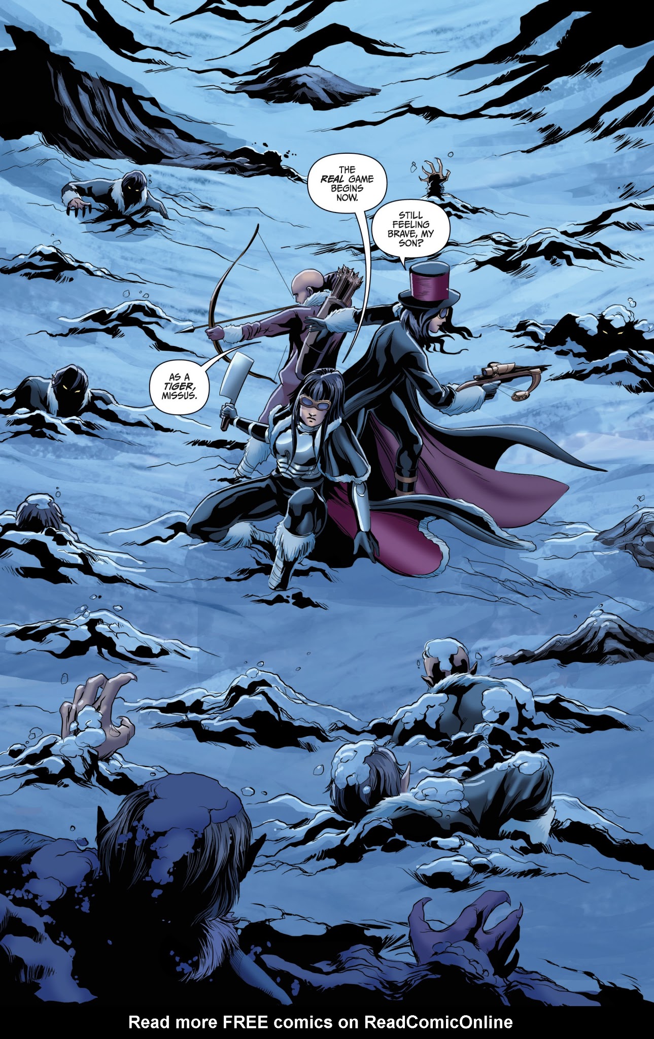 Read online Van Helsing vs. Werewolf comic -  Issue #3 - 8