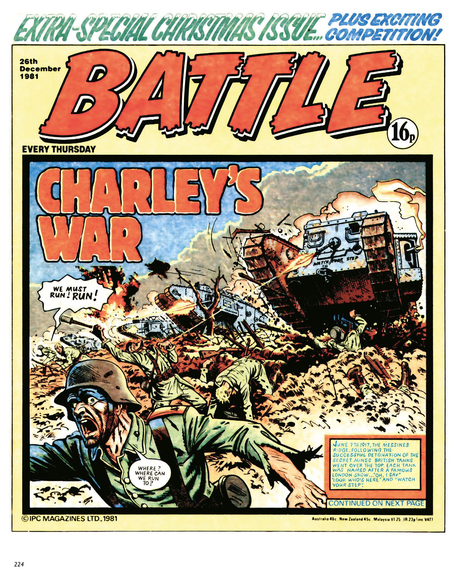 Read online Charley's War: The Definitive Collection comic -  Issue # TPB 2 - 224