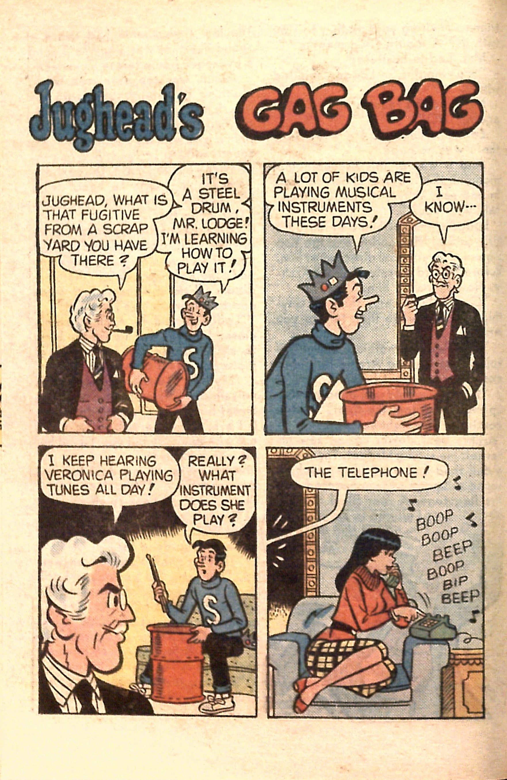 Read online Archie...Archie Andrews, Where Are You? Digest Magazine comic -  Issue #20 - 72
