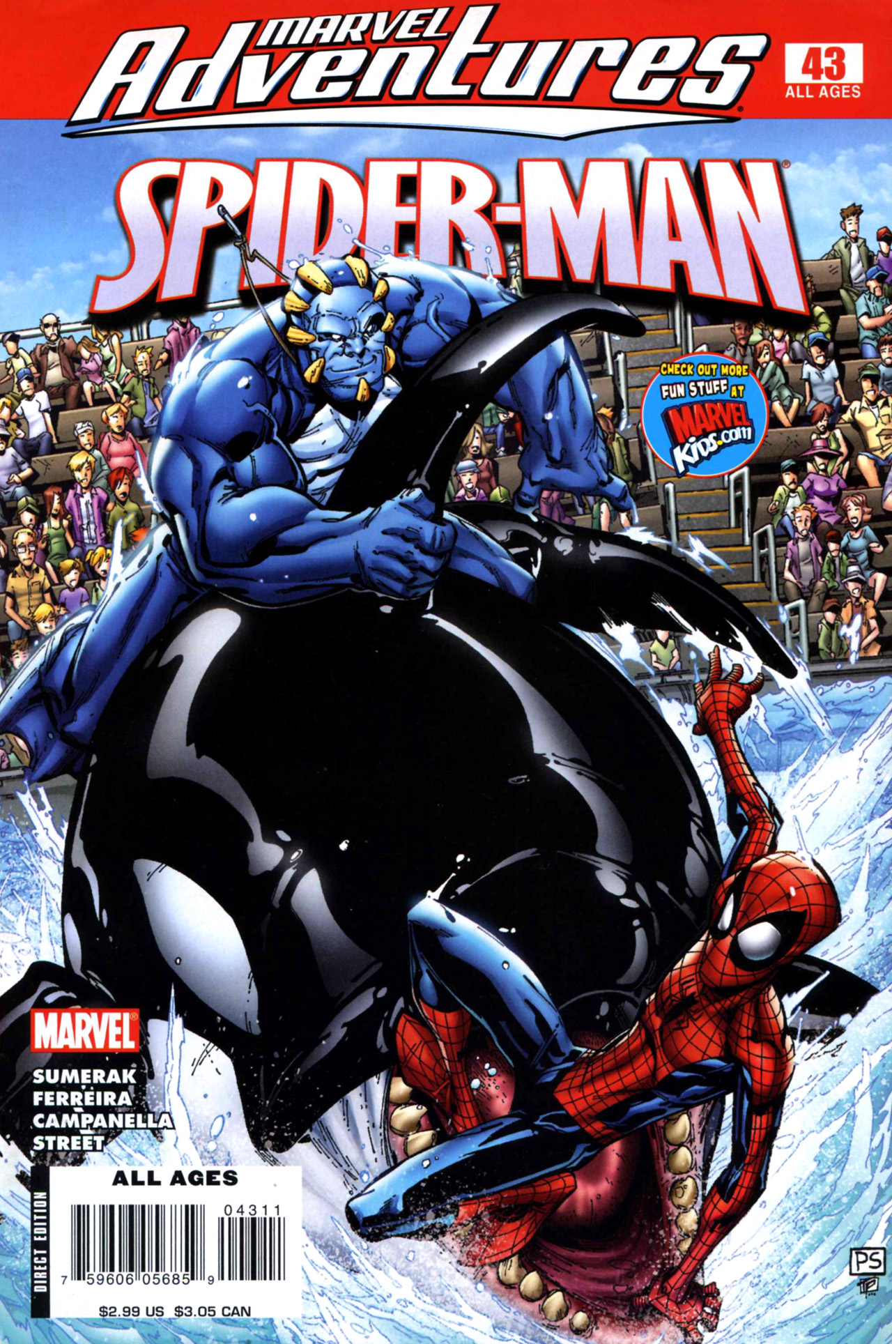 Read online Marvel Adventures Spider-Man (2005) comic -  Issue #43 - 1