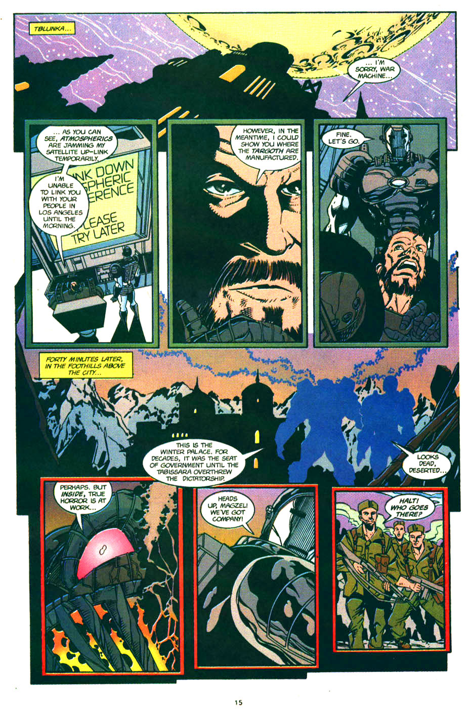 Read online War Machine (1994) comic -  Issue #14 - 12