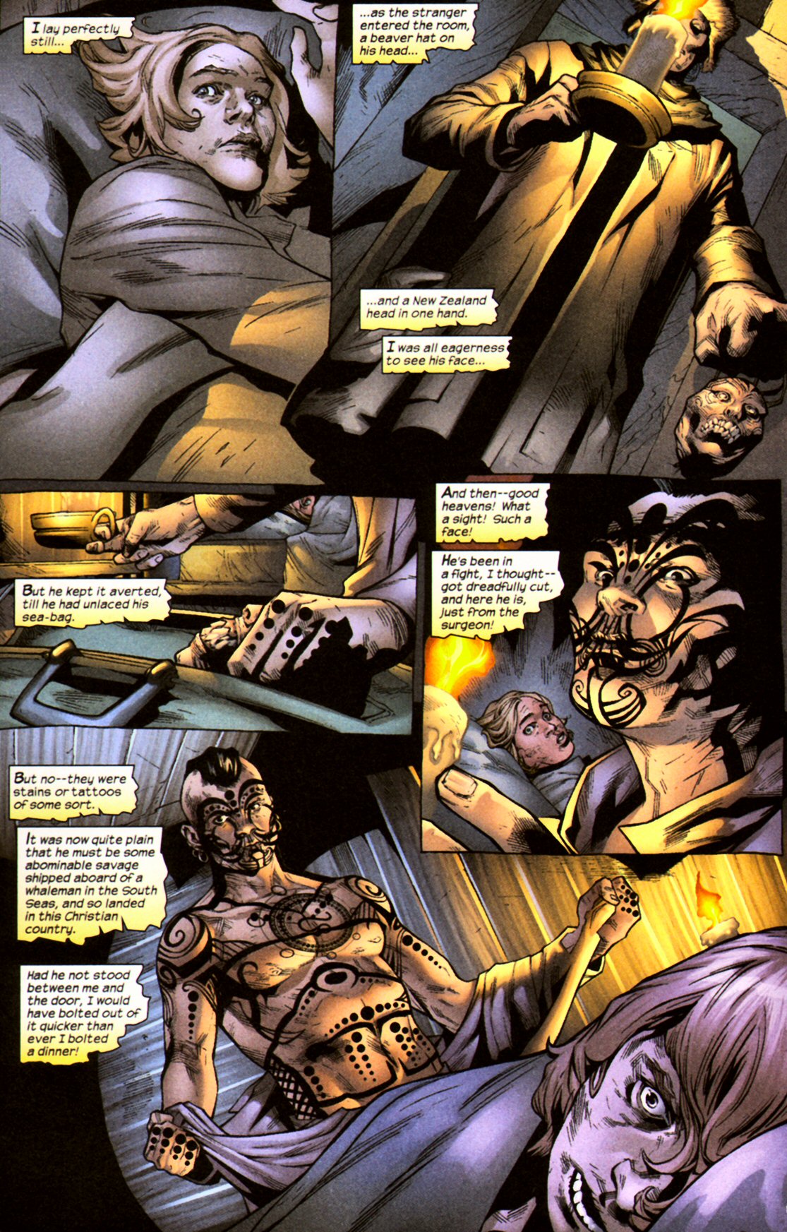 Read online Marvel Illustrated: Moby Dick comic -  Issue # TPB - 14
