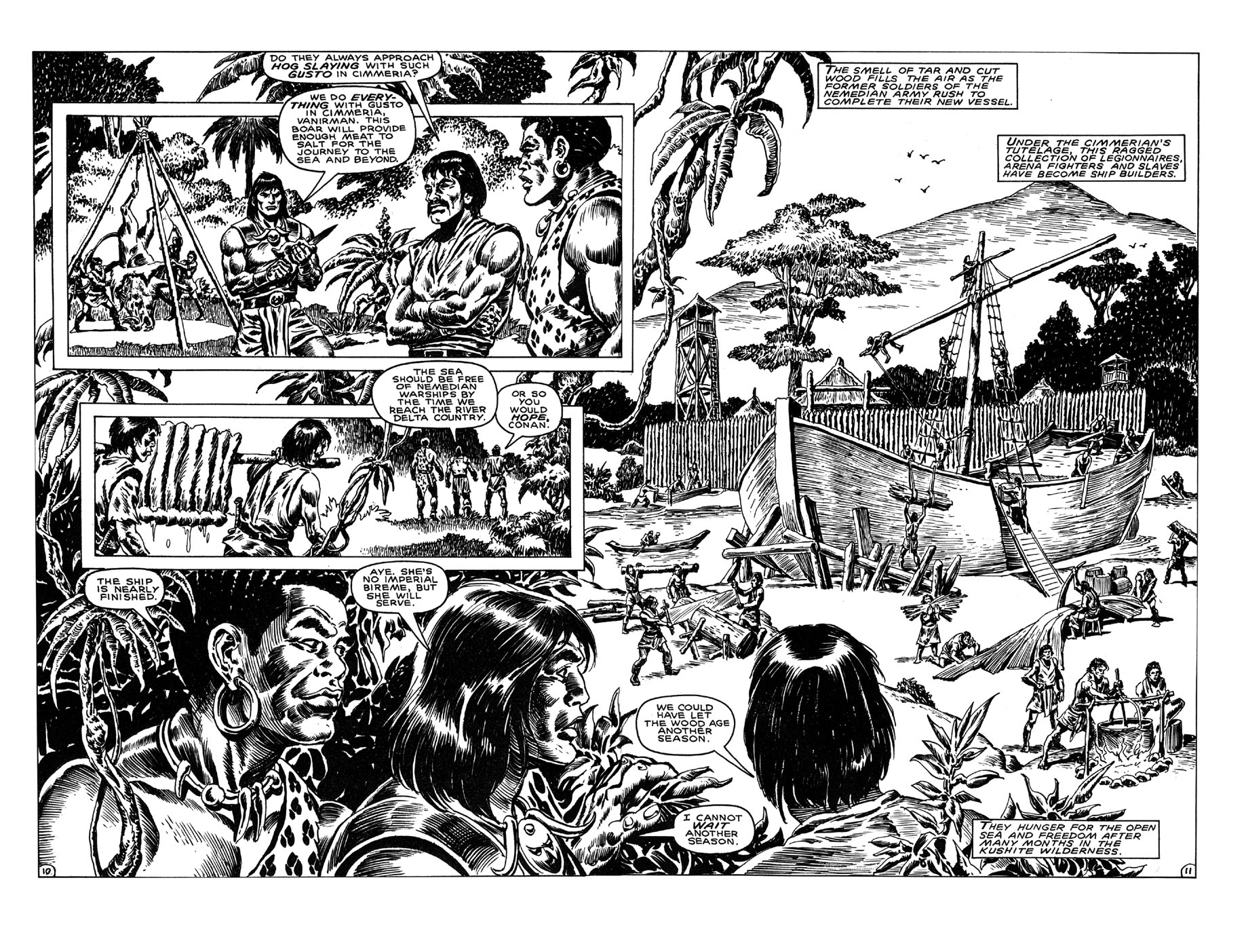 Read online The Savage Sword Of Conan comic -  Issue #150 - 14