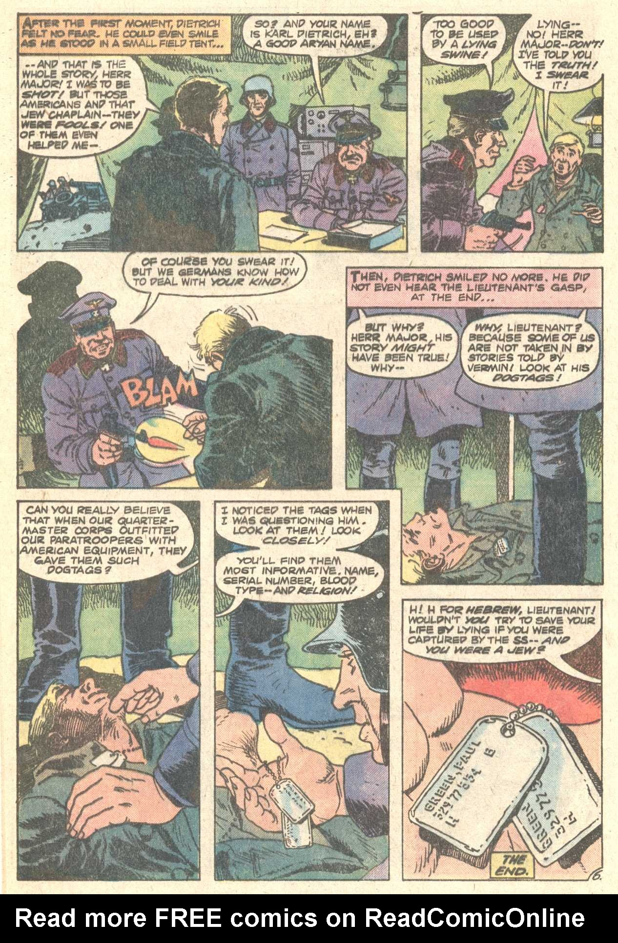 Read online Unknown Soldier (1977) comic -  Issue #218 - 31