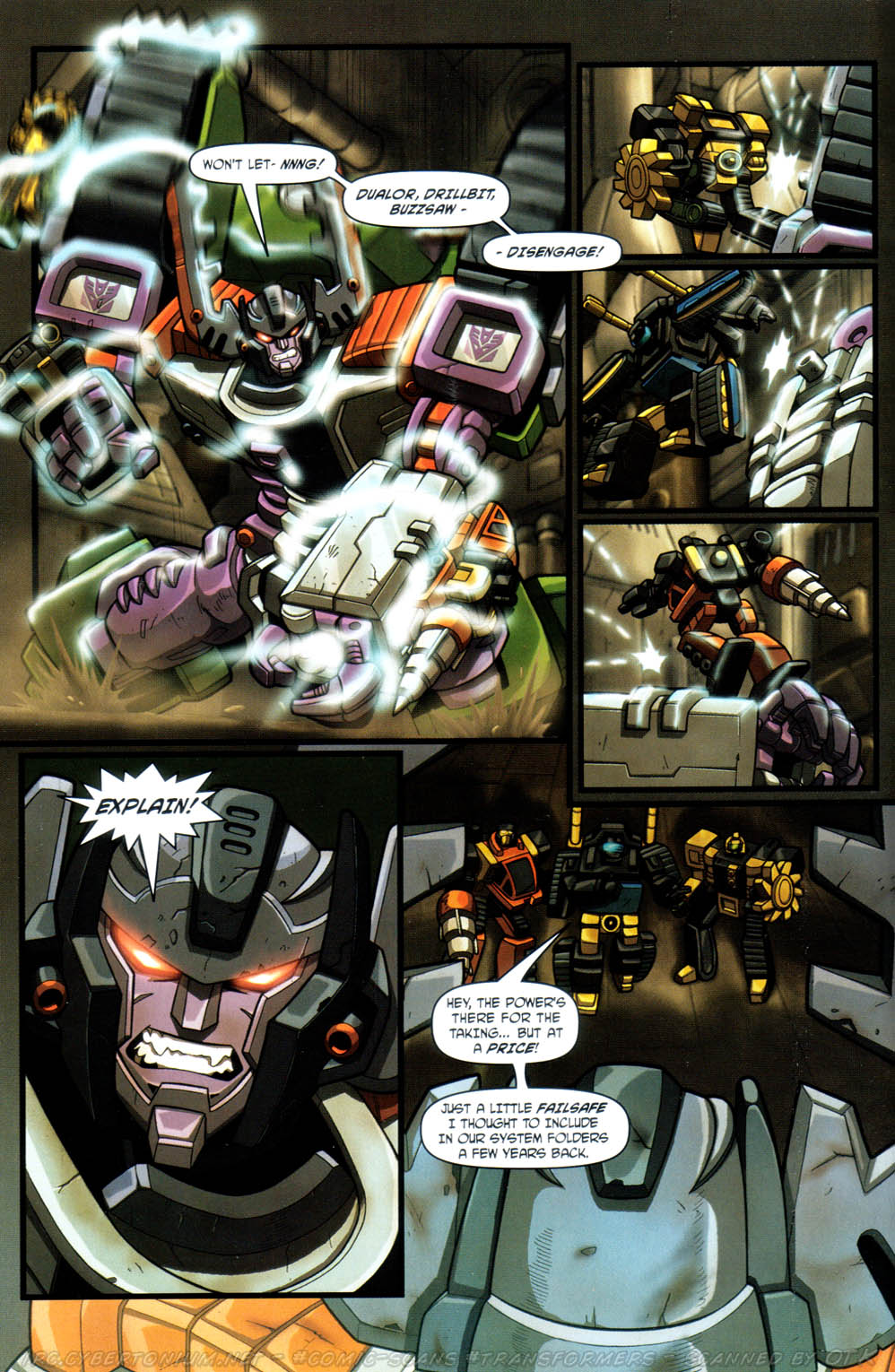 Read online Transformers Armada comic -  Issue #12 - 10