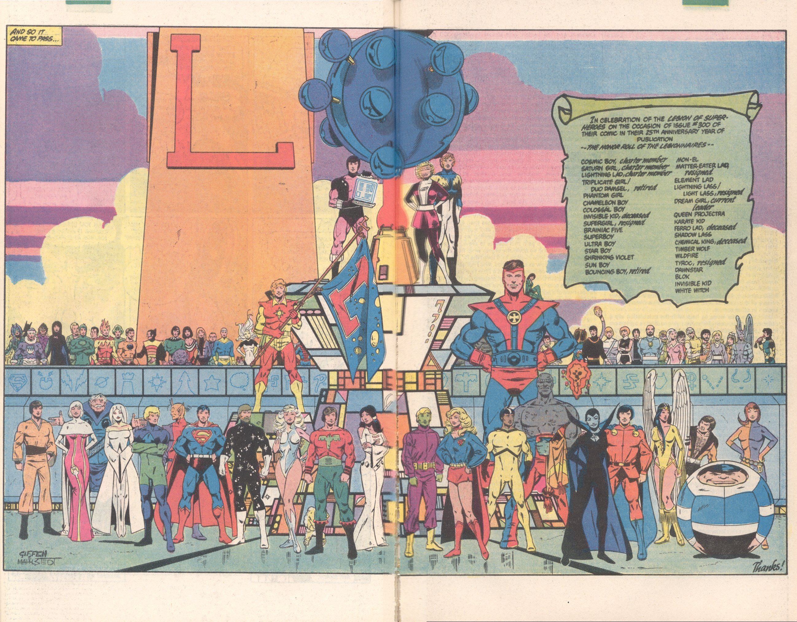 Read online Legion of Super-Heroes (1980) comic -  Issue #300 - 55