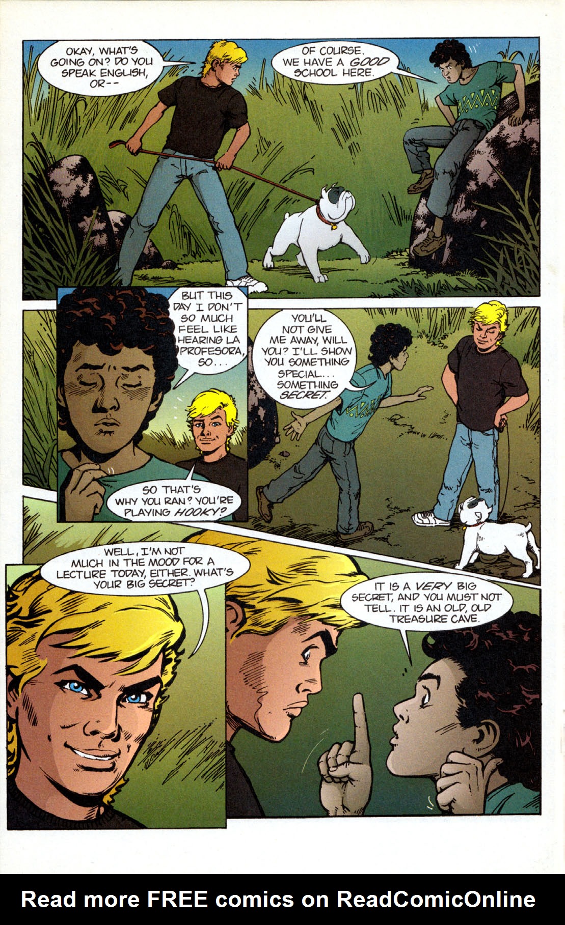 Read online The Real Adventures of Jonny Quest comic -  Issue #12 - 16