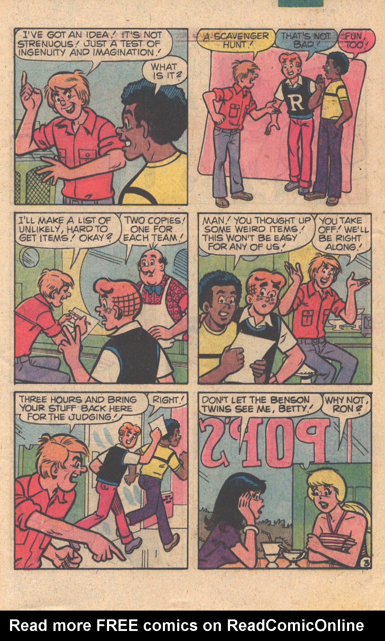 Read online Archie at Riverdale High (1972) comic -  Issue #68 - 5