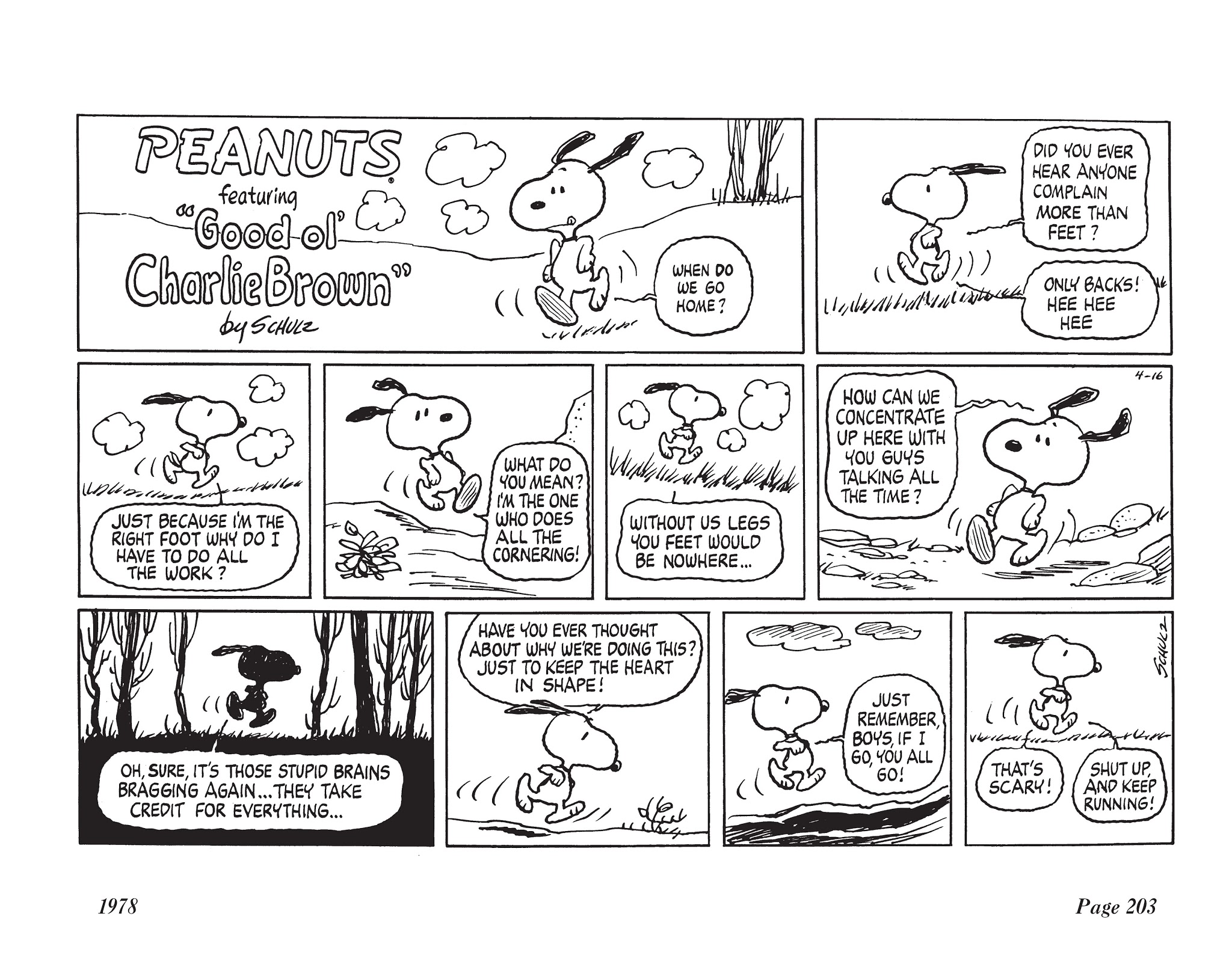 Read online The Complete Peanuts comic -  Issue # TPB 14 - 220