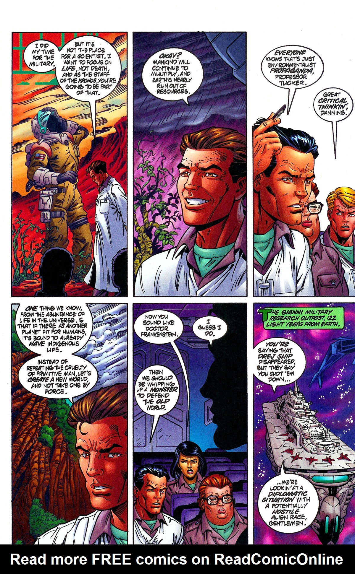 Read online Titan A.E. comic -  Issue #1 - 5