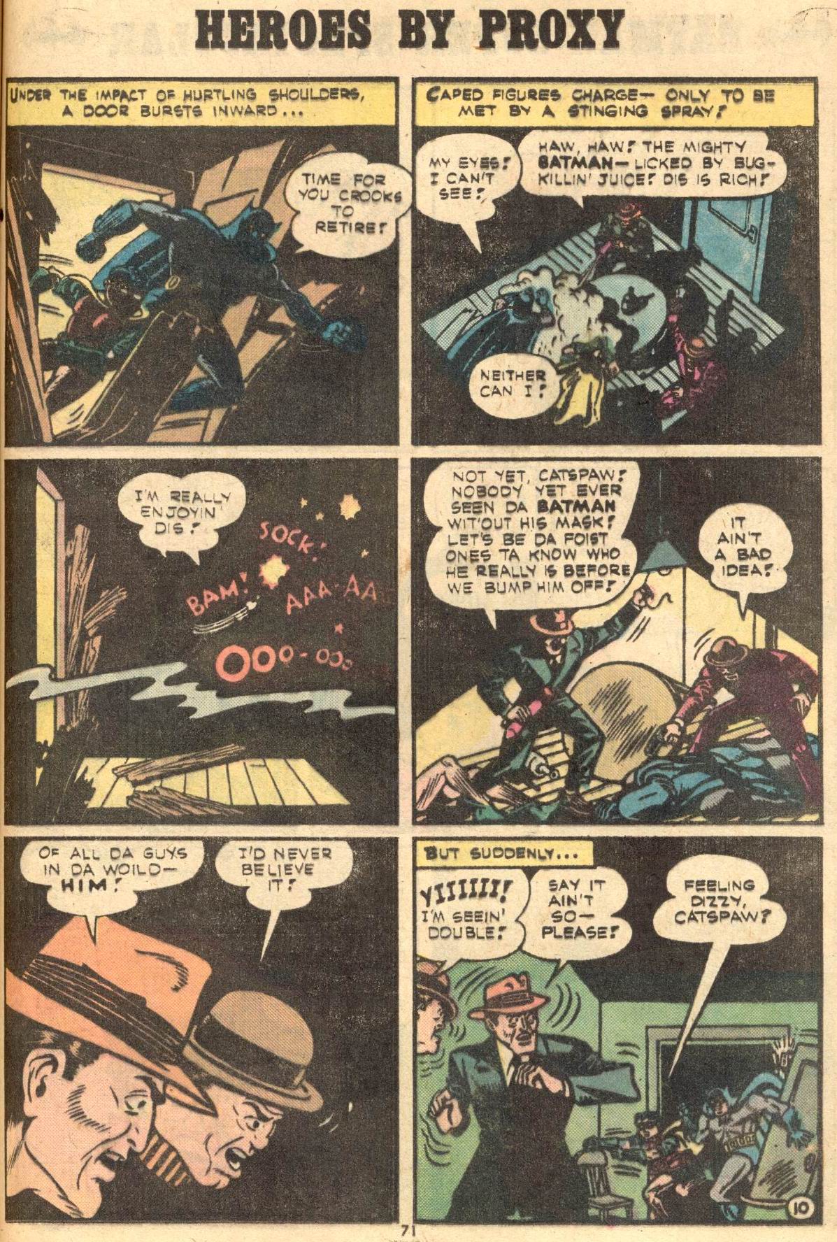 Read online Batman (1940) comic -  Issue #259 - 71