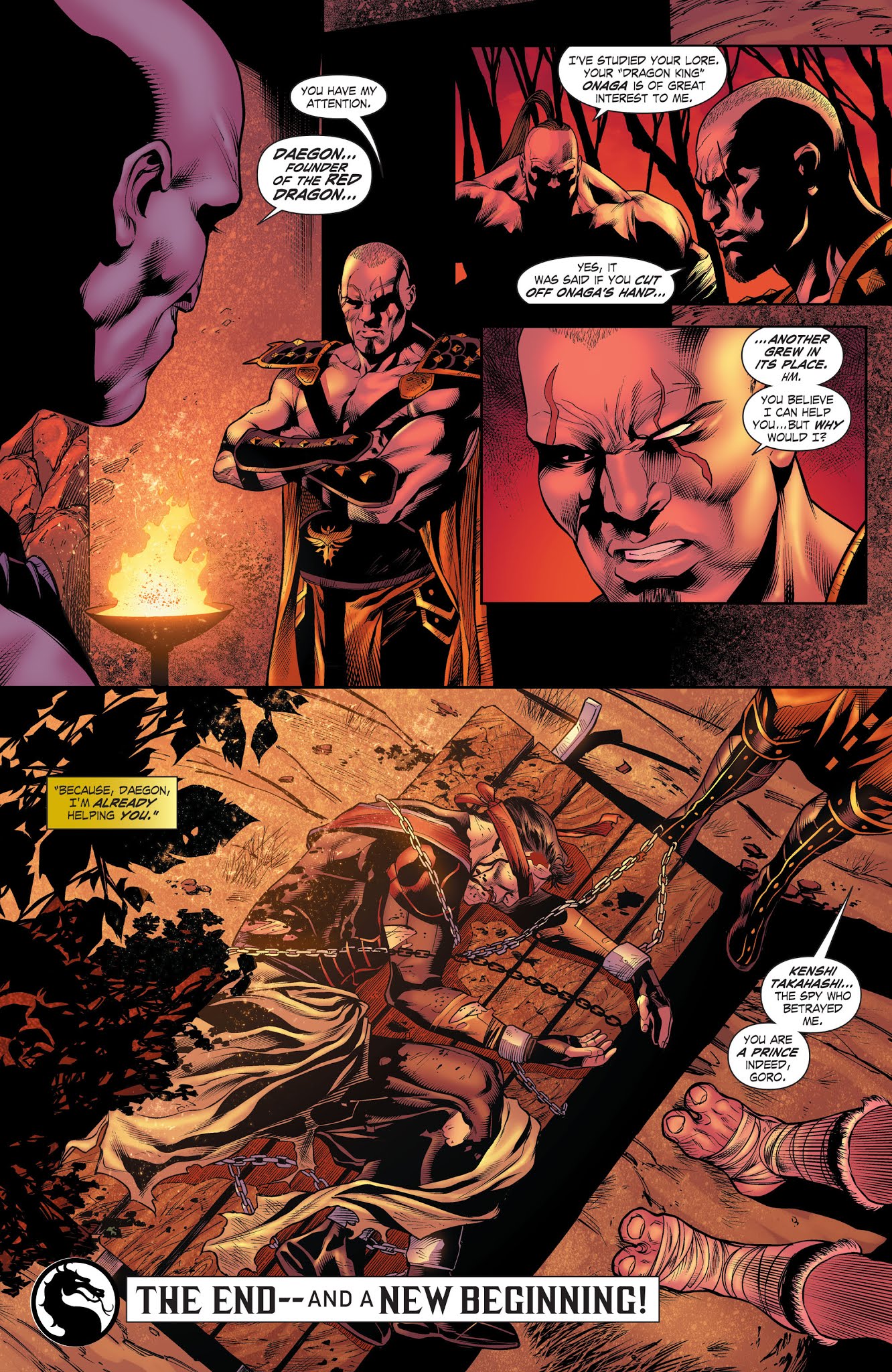 Read online Mortal Kombat X [I] comic -  Issue # _TPB 3 - 128