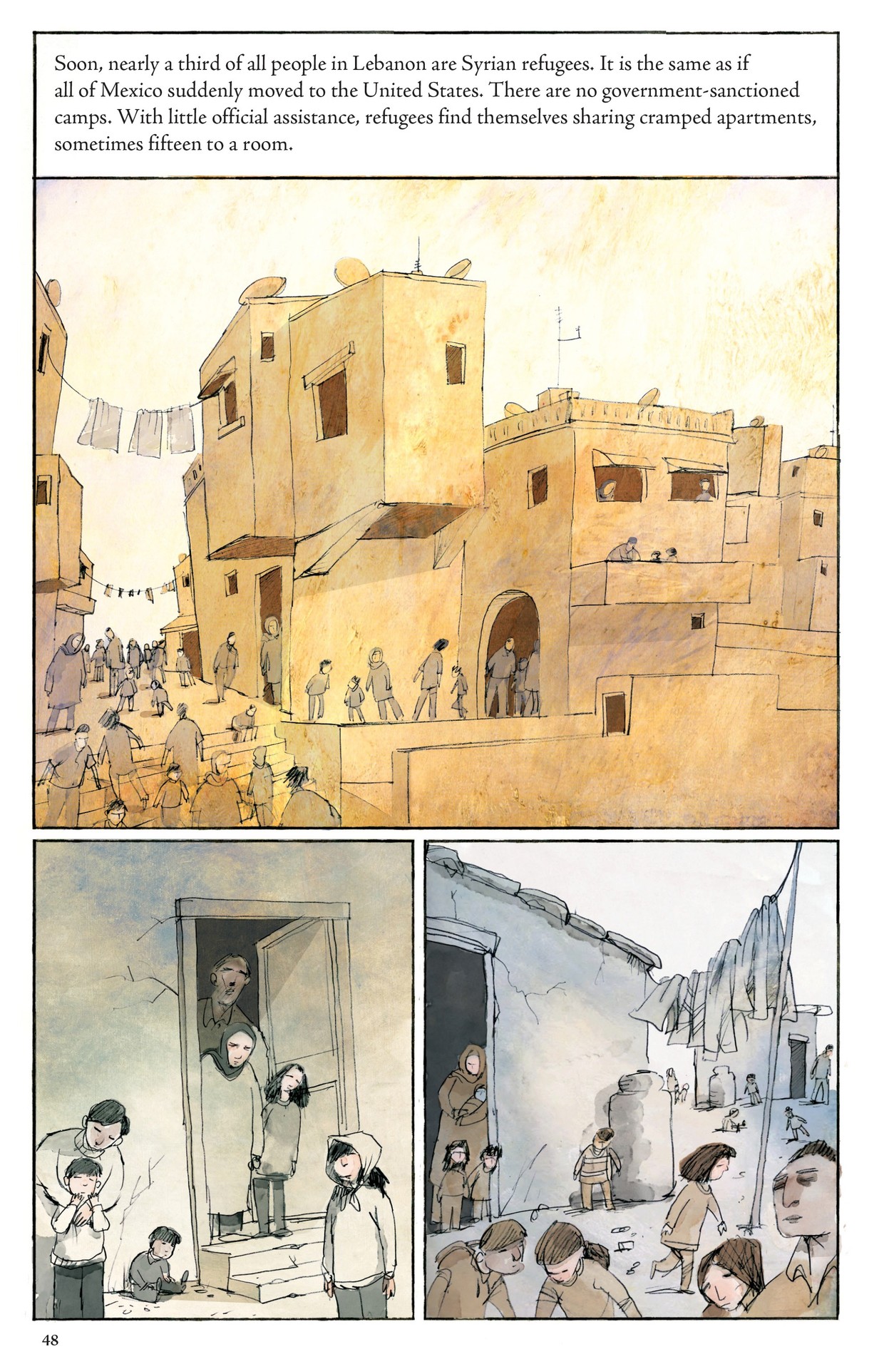 Read online The Unwanted: Stories of the Syrian Refugees comic -  Issue # TPB - 43