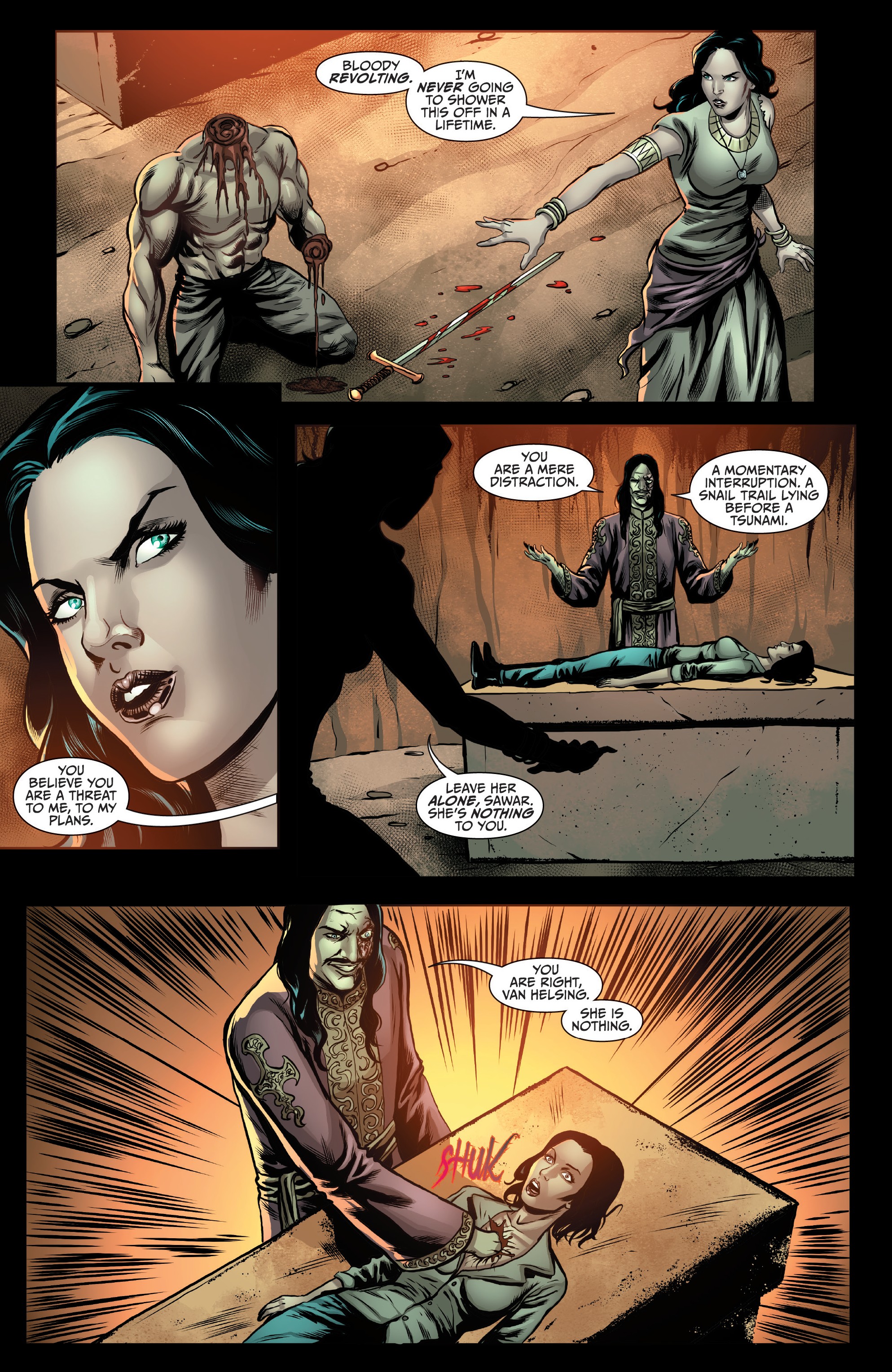 Read online Van Helsing: Sword of Heaven comic -  Issue #5 - 8