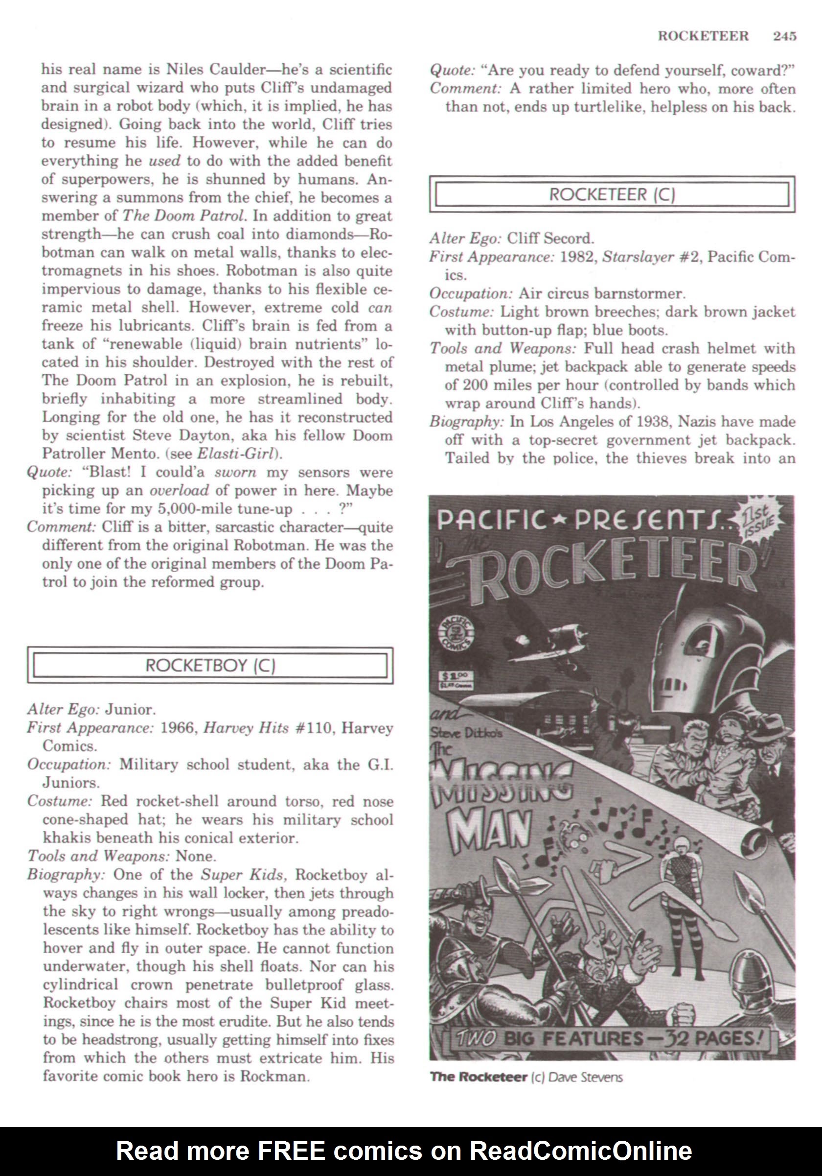 Read online The Encyclopedia of Superheroes comic -  Issue # TPB (Part 3) - 73