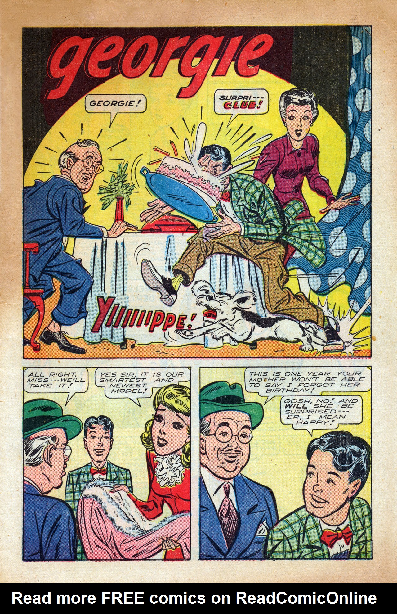 Read online Georgie Comics (1945) comic -  Issue #3 - 3