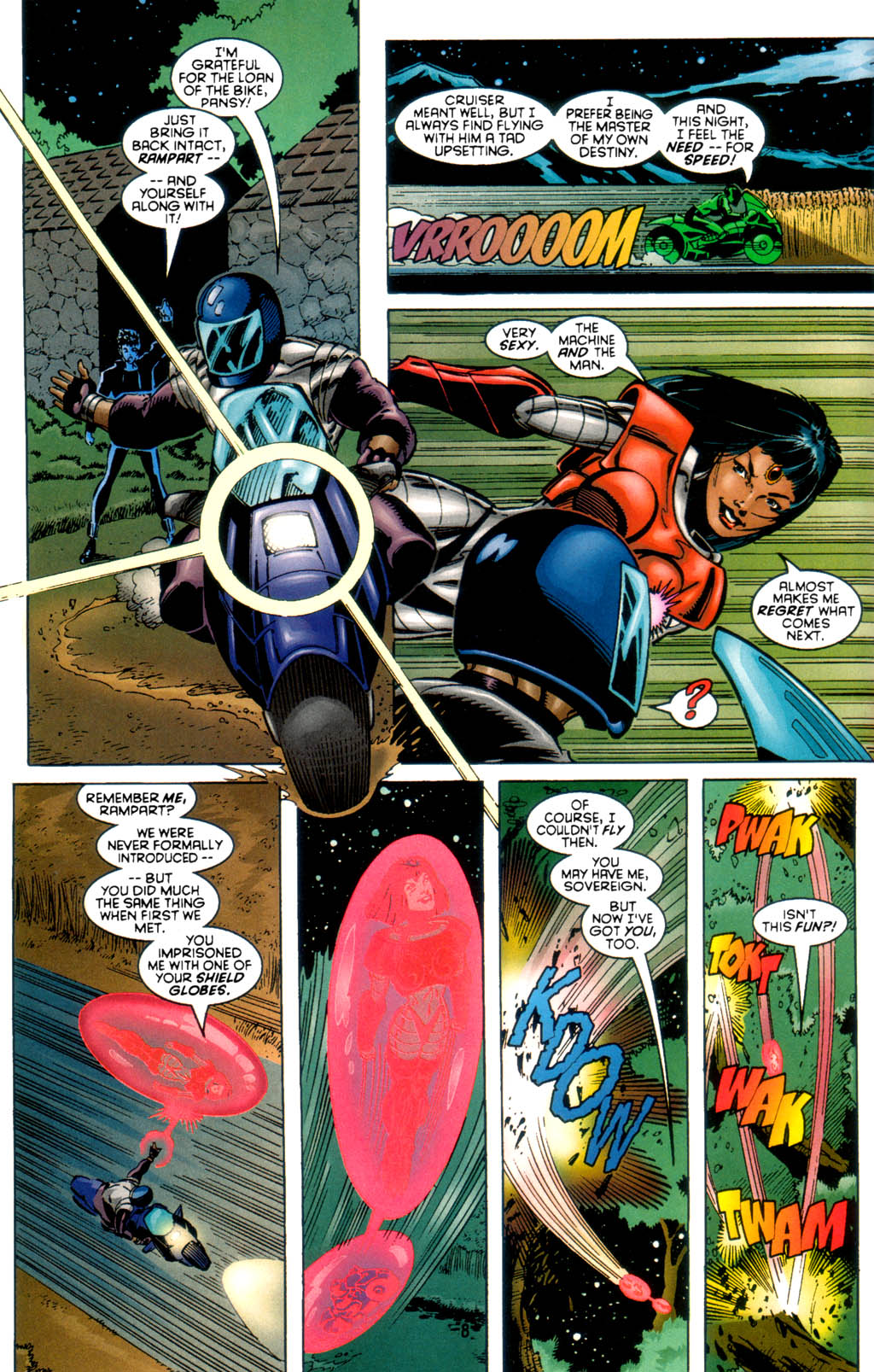 Read online Sovereign Seven comic -  Issue #22 - 9