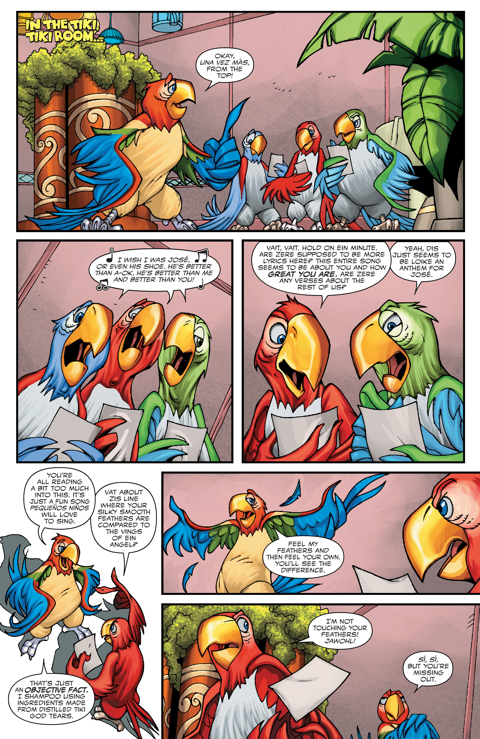 Read online Enchanted Tiki Room comic -  Issue #3 - 6