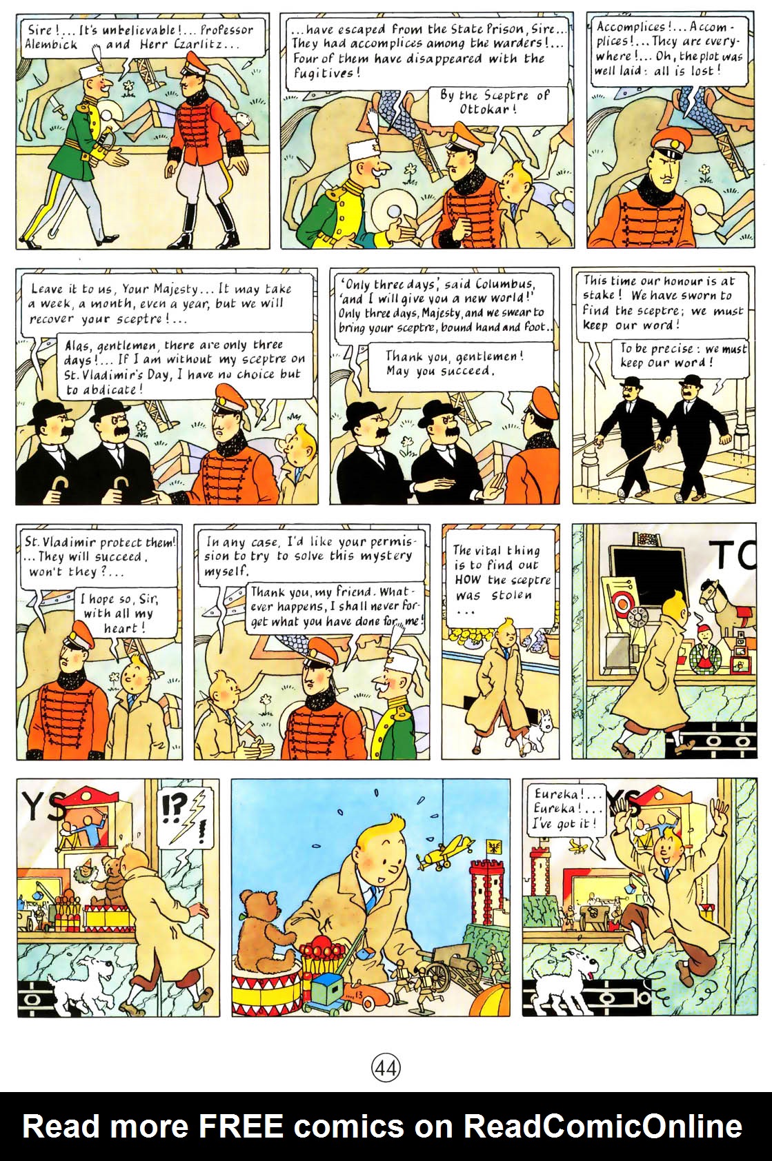 Read online The Adventures of Tintin comic -  Issue #8 - 47