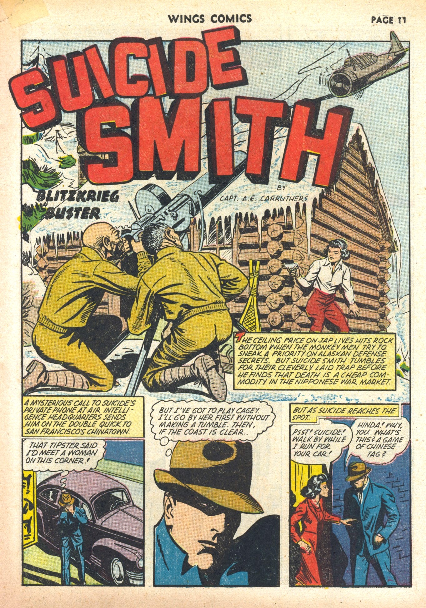 Read online Wings Comics comic -  Issue #30 - 13