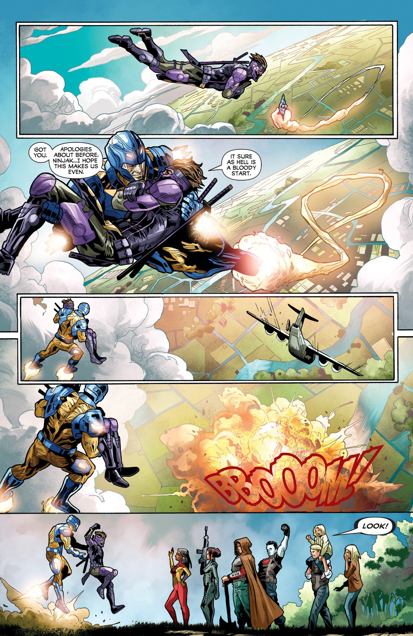 Read online Ninjak Vs. the Valiant Universe comic -  Issue #4 - 20