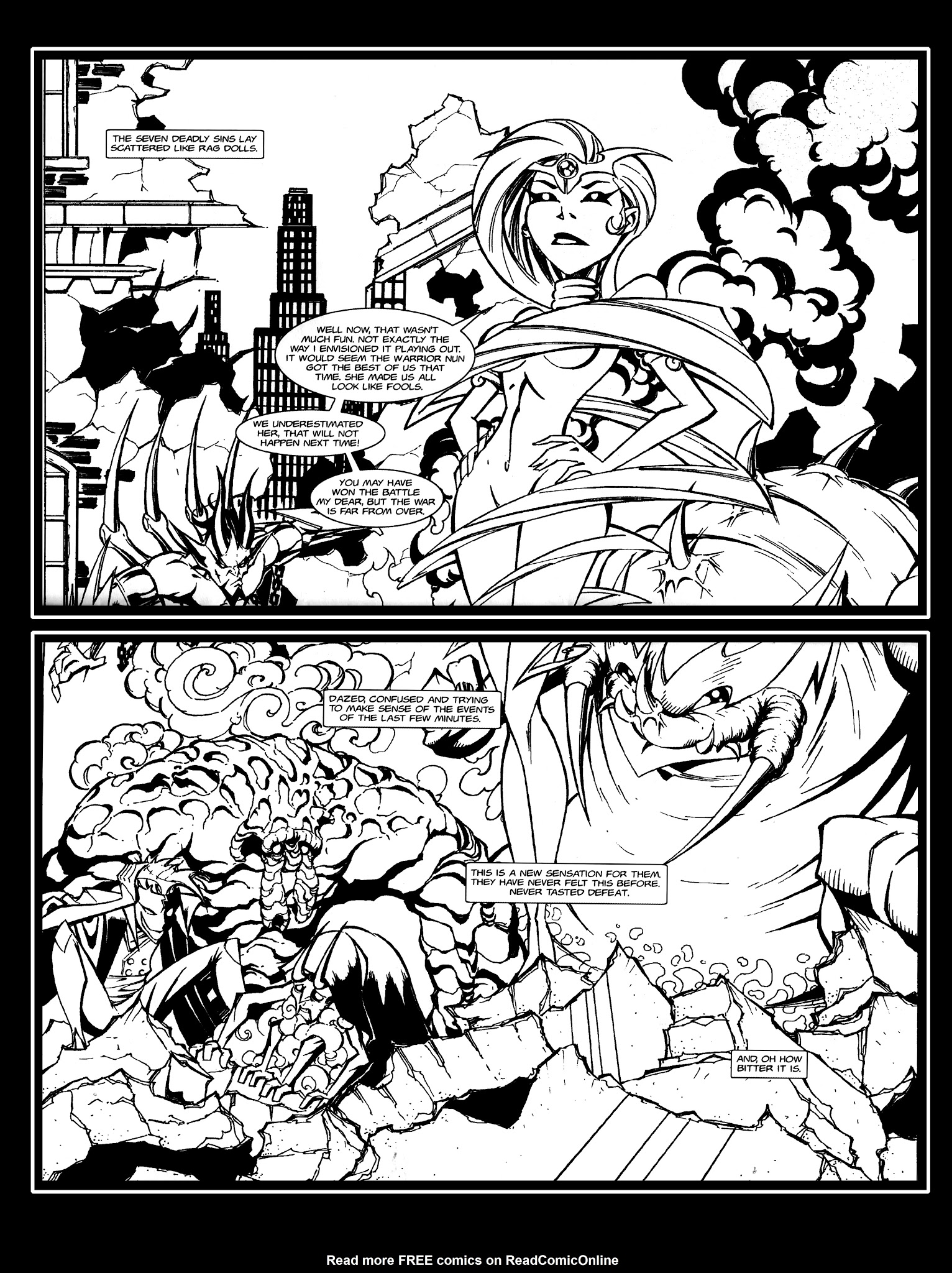 Read online Warrior Nun Areala (1999) comic -  Issue #18 - 9