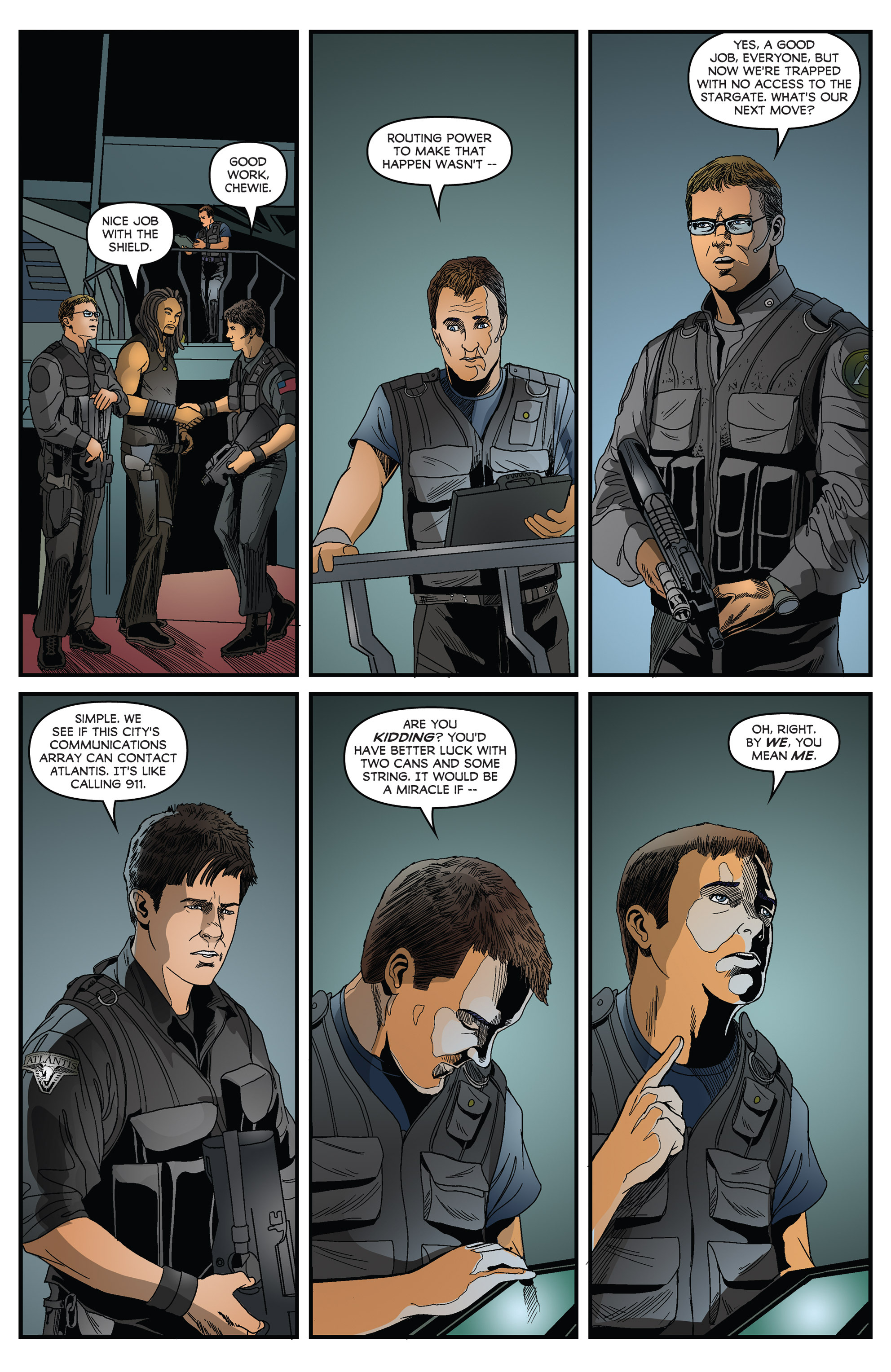 Read online Stargate Atlantis: Gateways comic -  Issue #2 - 13