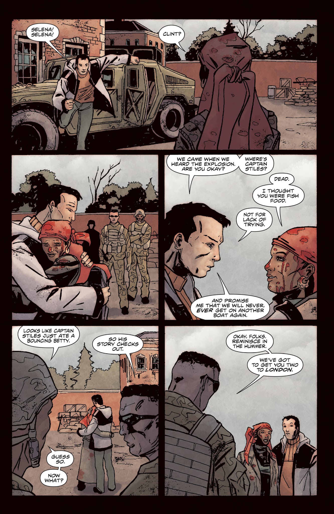 Read online 28 Days Later comic -  Issue #20 - 24