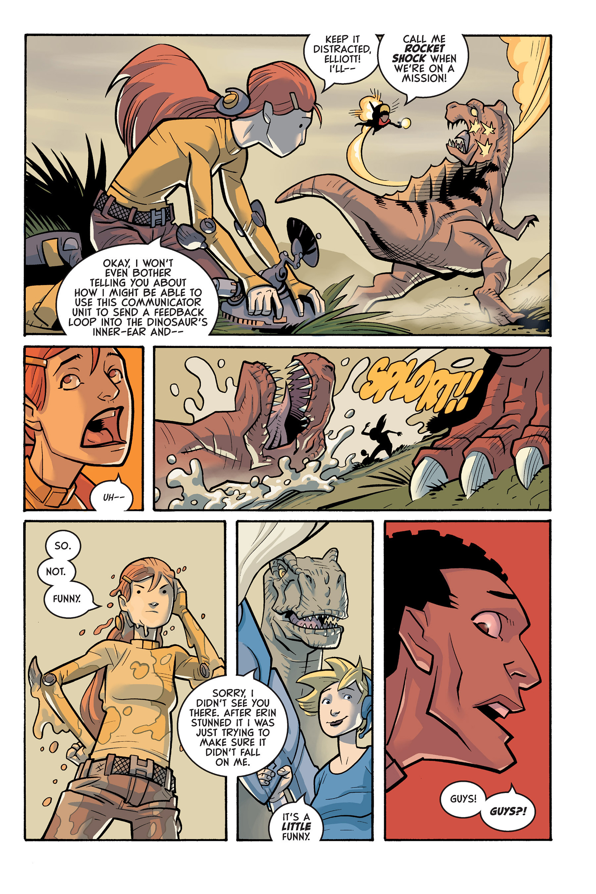 Read online Super Dinosaur (2011) comic -  Issue # _TPB 3 - 52