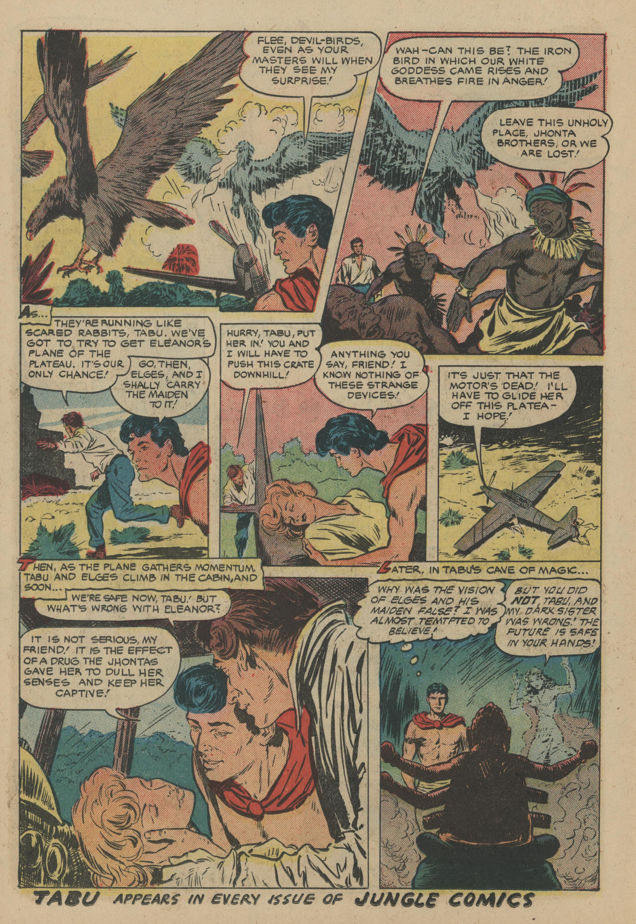 Read online Jungle Comics comic -  Issue #133 - 38