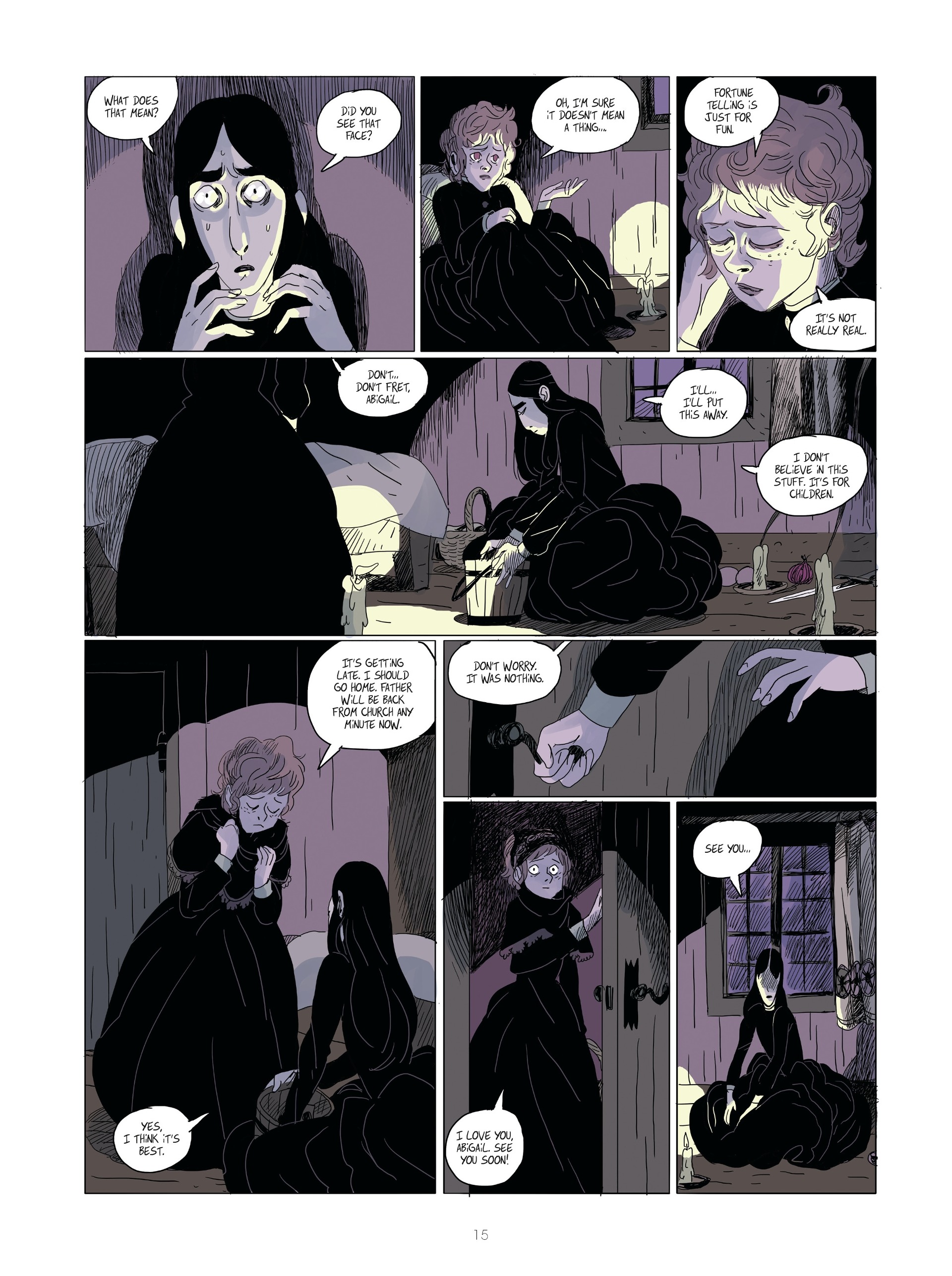 Read online The Daughters of Salem comic -  Issue # TPB 2 - 17