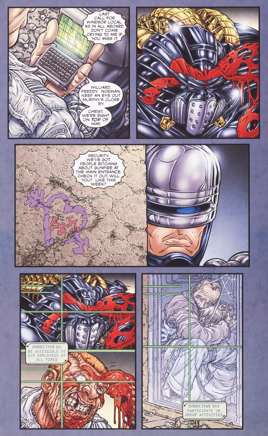 Read online Frank Miller's Robocop comic -  Issue #5 - 23