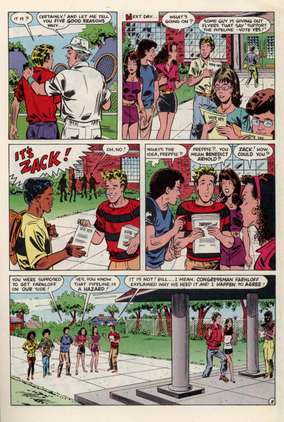 Read online Saved By The Bell comic -  Issue #4 - 13