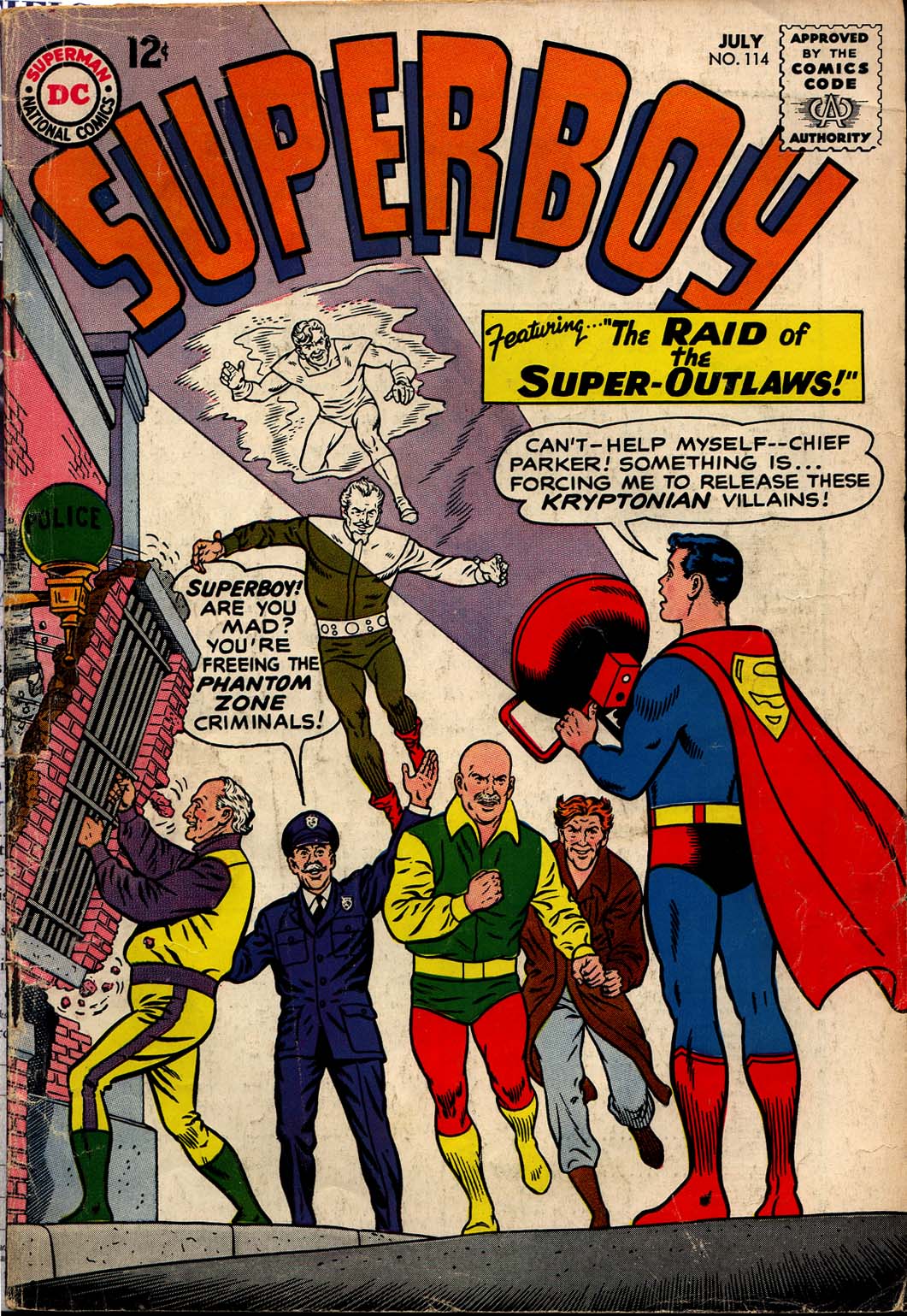 Read online Superboy (1949) comic -  Issue #114 - 1