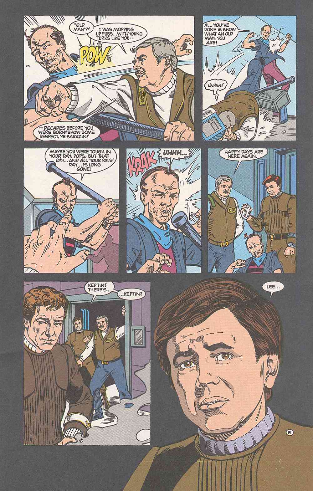 Read online Star Trek (1989) comic -  Issue #19 - 20