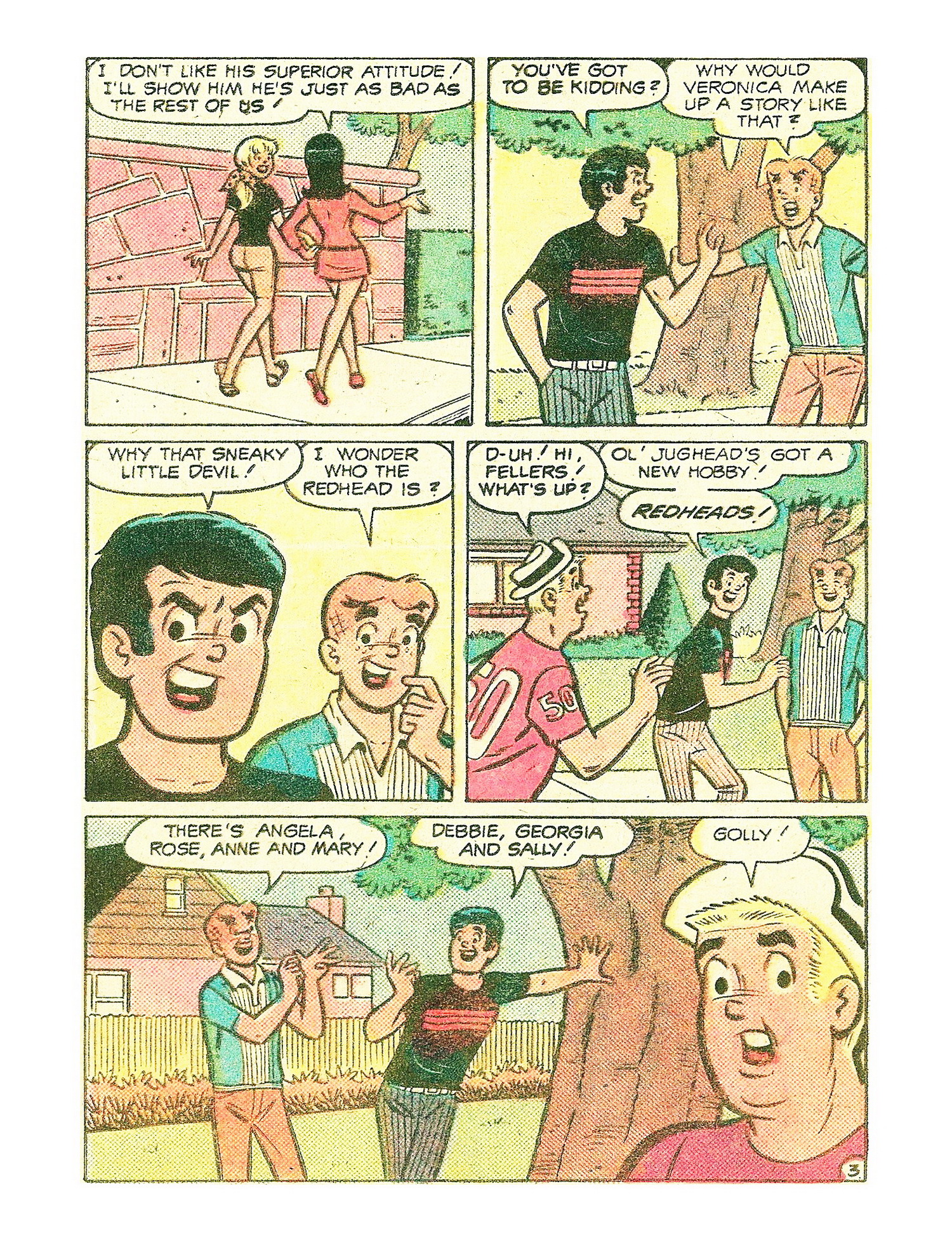 Read online Jughead Jones Comics Digest comic -  Issue #25 - 105