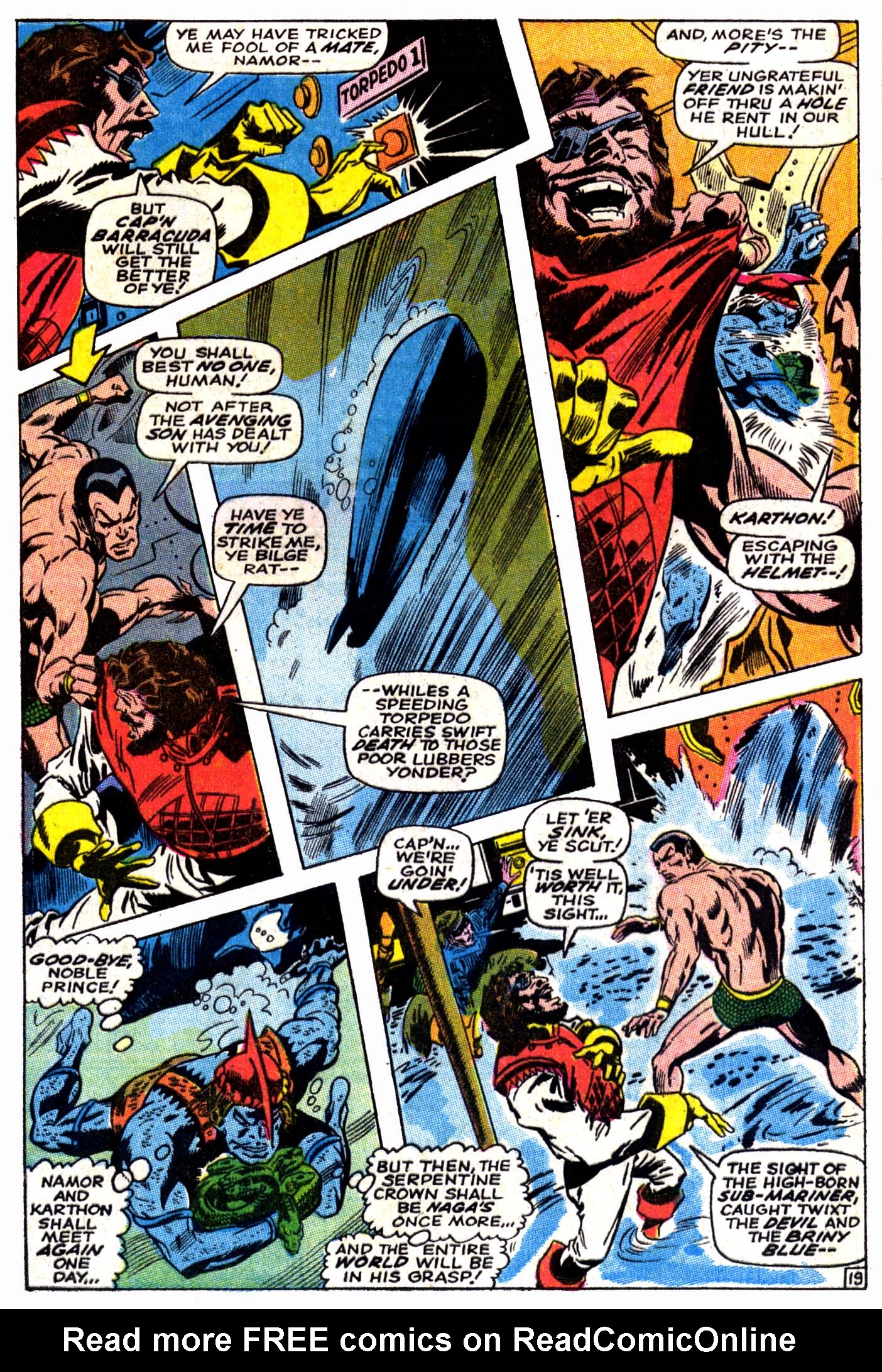 Read online The Sub-Mariner comic -  Issue #10 - 20