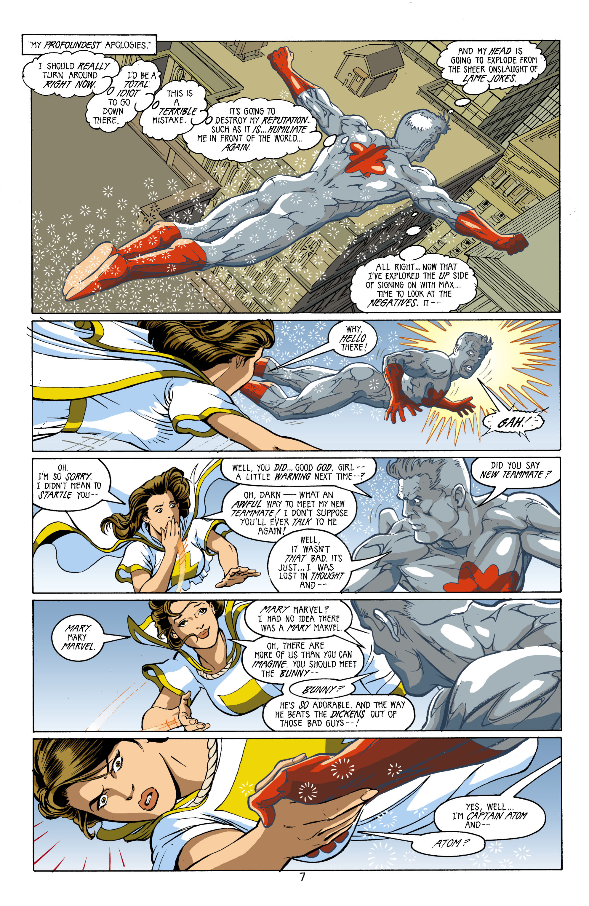 Read online Formerly Known as the Justice League comic -  Issue #2 - 8