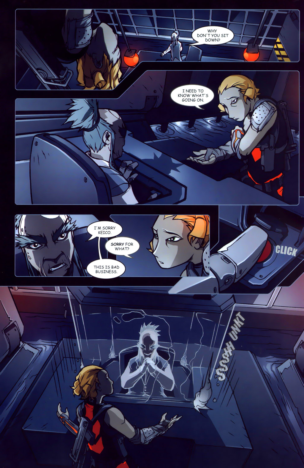 Read online Ghost Spy comic -  Issue #4 - 8